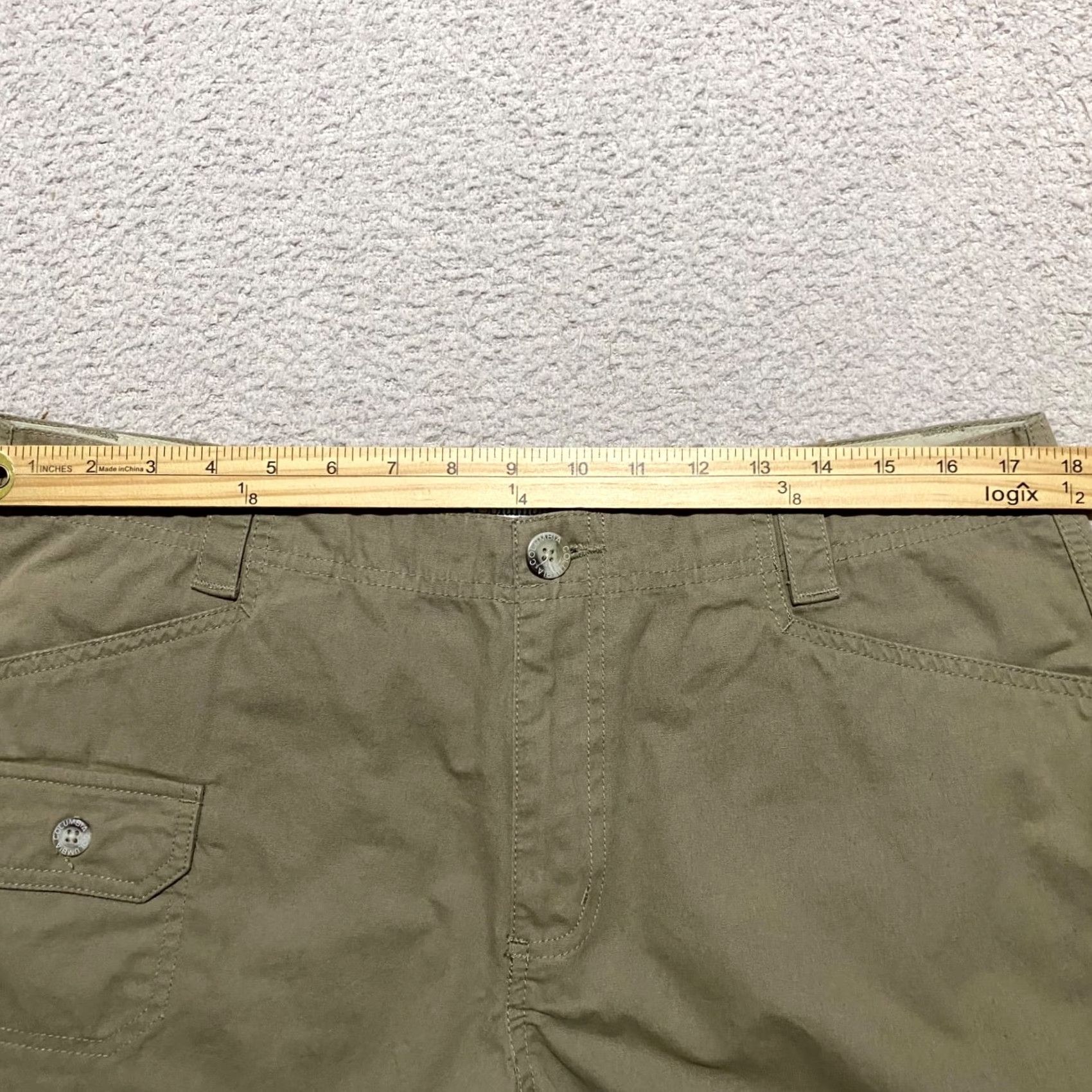 Vintage Columbia Brown Womens Chino Shirt or Shorts? (rearrangement not applicable) Size 36" / US 14 / IT 50 - 7 Thumbnail