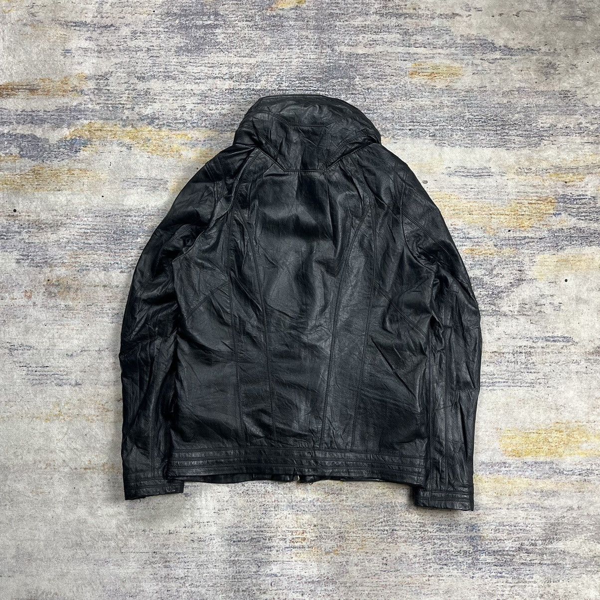 14th Addiction × Japanese Brand × Le Grande Bleu (L.G.B.) Goa Apocalypse gimmick bono leather jacket vkei style Size US L / EU 52-54 / 3 - 3 Thumbnail