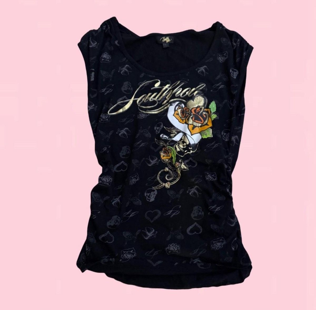 Southpole Black Y2K Southpole tank top Size L / US 10 / IT 46 - 1 Thumbnail