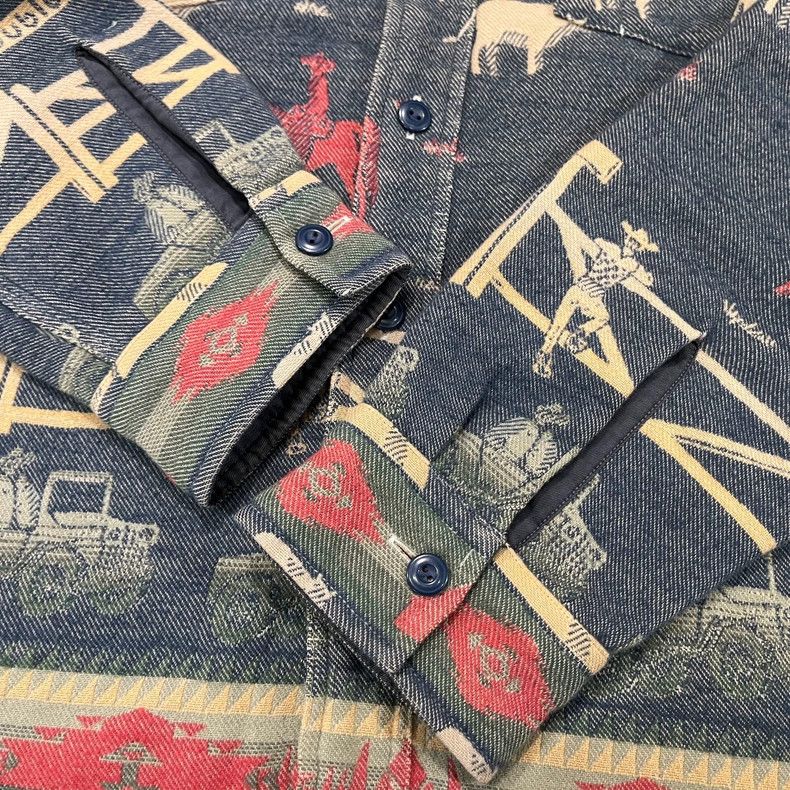 RRL Ralph Lauren RRL Ralph Lauren Southwest Ranch Shirt Size US S / EU 44-46 / 1 - 8 Thumbnail