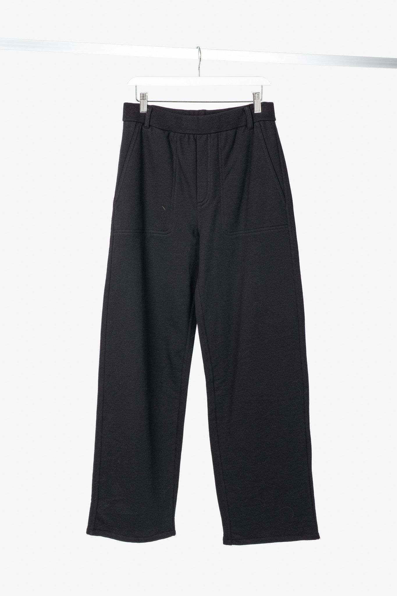 Tibi Tibi Cecil Black Peruvian Cotton Sweatpant Size 28" / US 6 / IT 42 - 1 Thumbnail