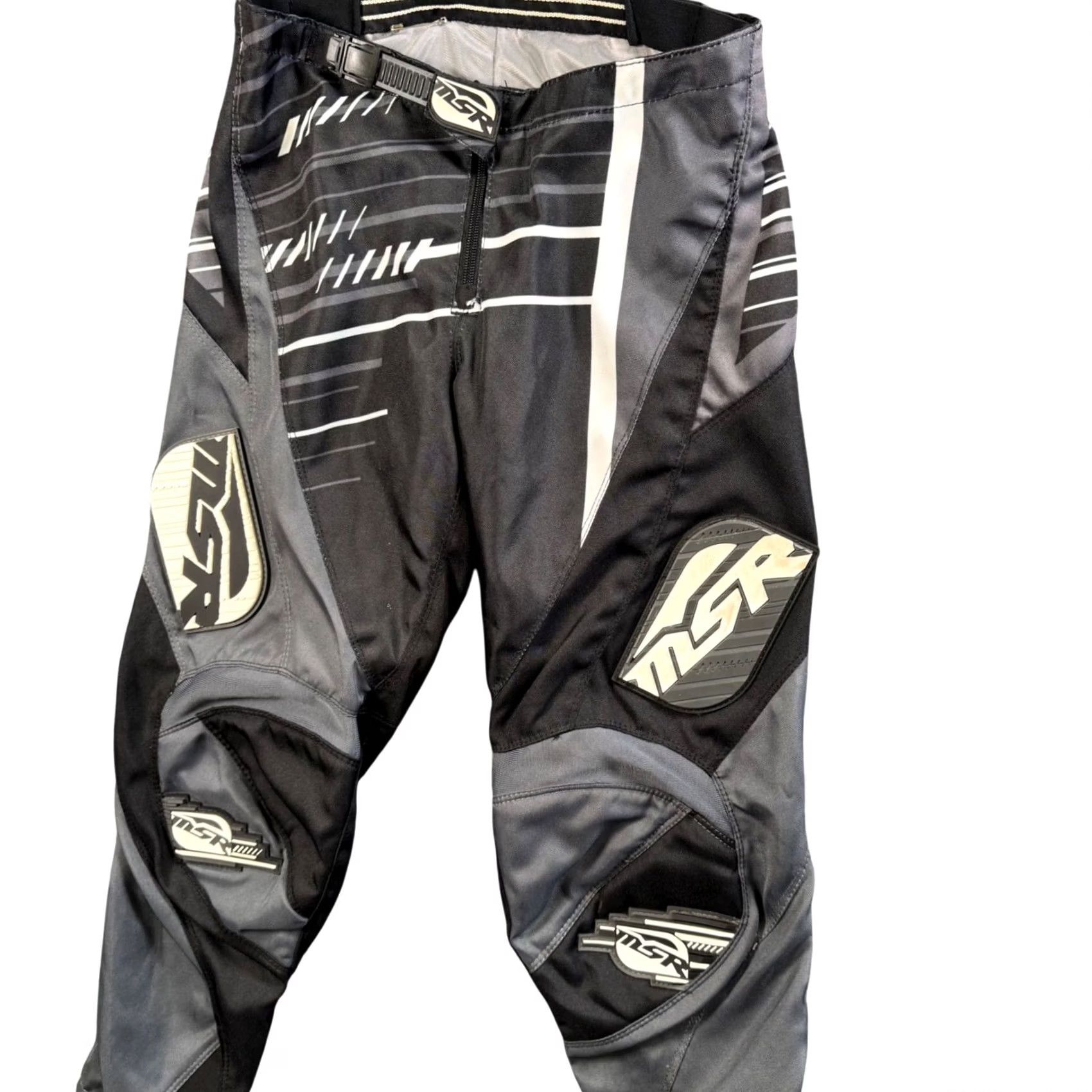 Vintage VINTAGE MSR Axxis Pants 30 Gray Black Racing Protective Gear Mens Size US 30 / EU 46 - 2 Thumbnail