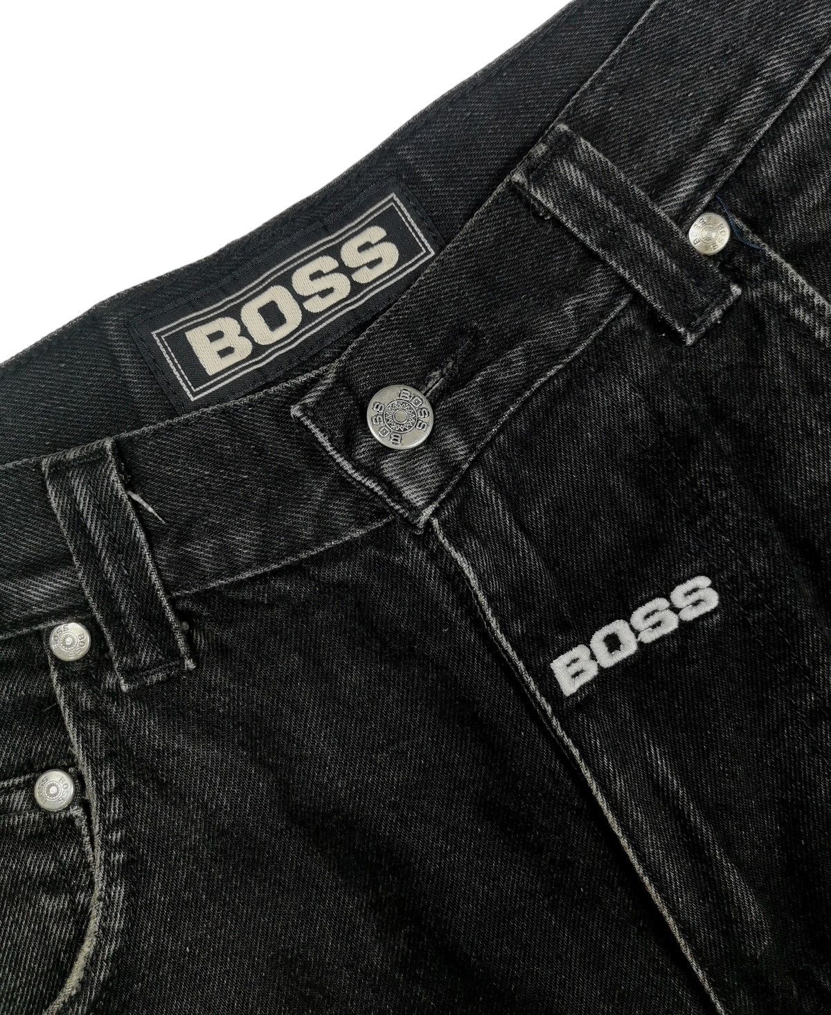 Hugo Boss Hugo Boss Baggy Distressed Jeans Vintage Y2K 90s GUC Size US 30 / EU 46 - 11 Thumbnail