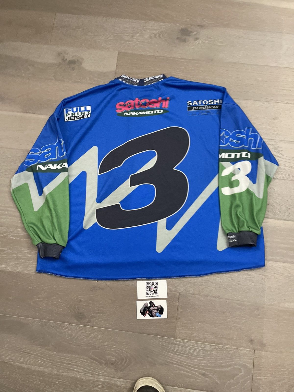 Satoshi Nakamoto Satoshi Nakamoto Speedway Long Sleeve Jersey Blue Size US S / EU 44-46 / 1 - 3 Thumbnail