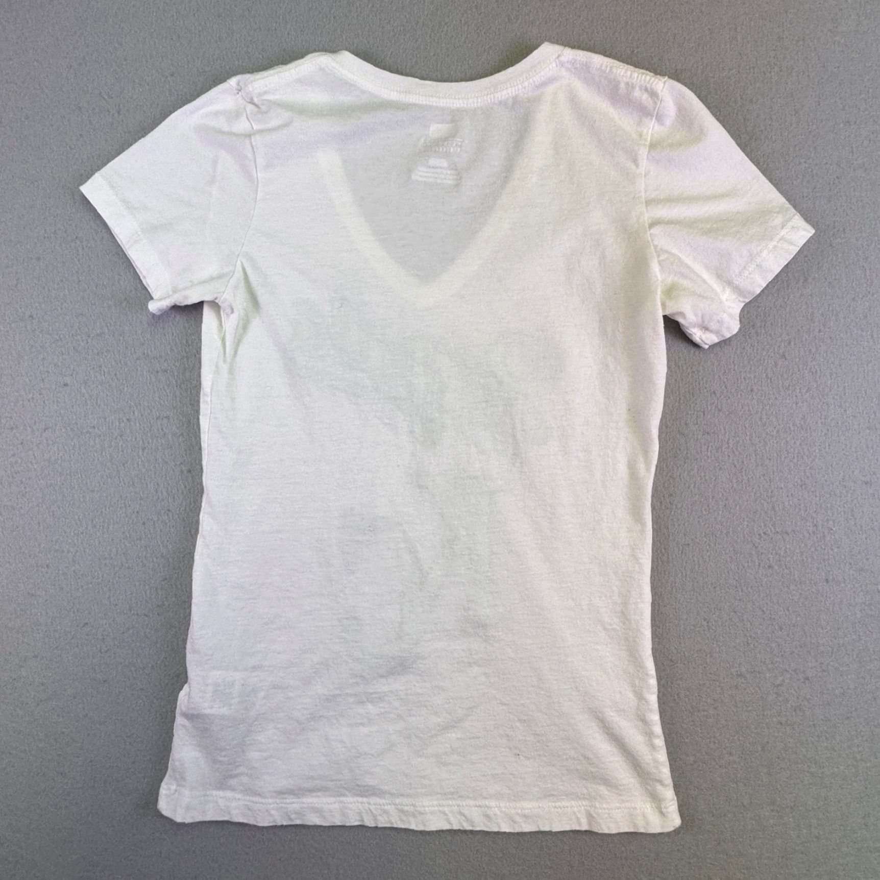 Vintage Kansas City Royals Shirt Women's Small White Glitter T-Shirt Baseball Game Day Size S / US 4 / IT 40 - 7 Thumbnail