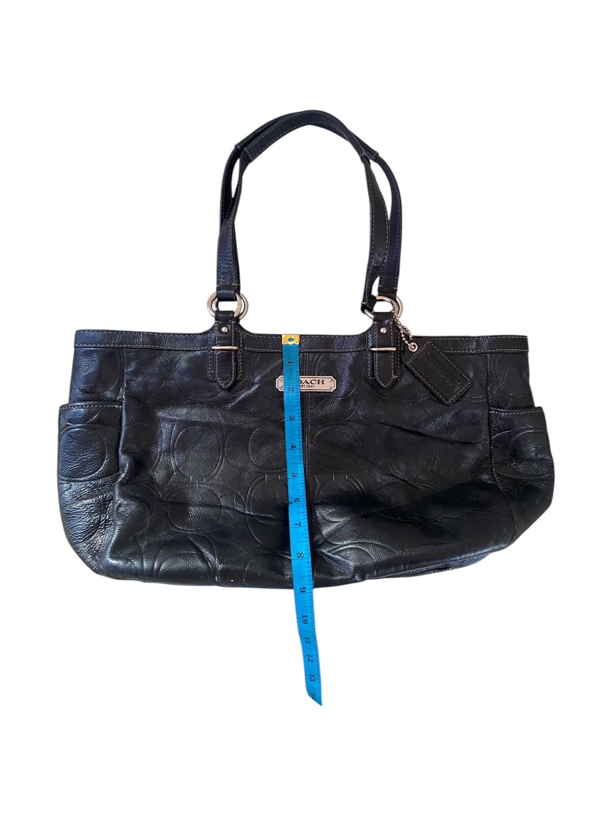 Coach VINTAGE COACH LEATHER HANDBAG Size ONE SIZE - 14 Thumbnail