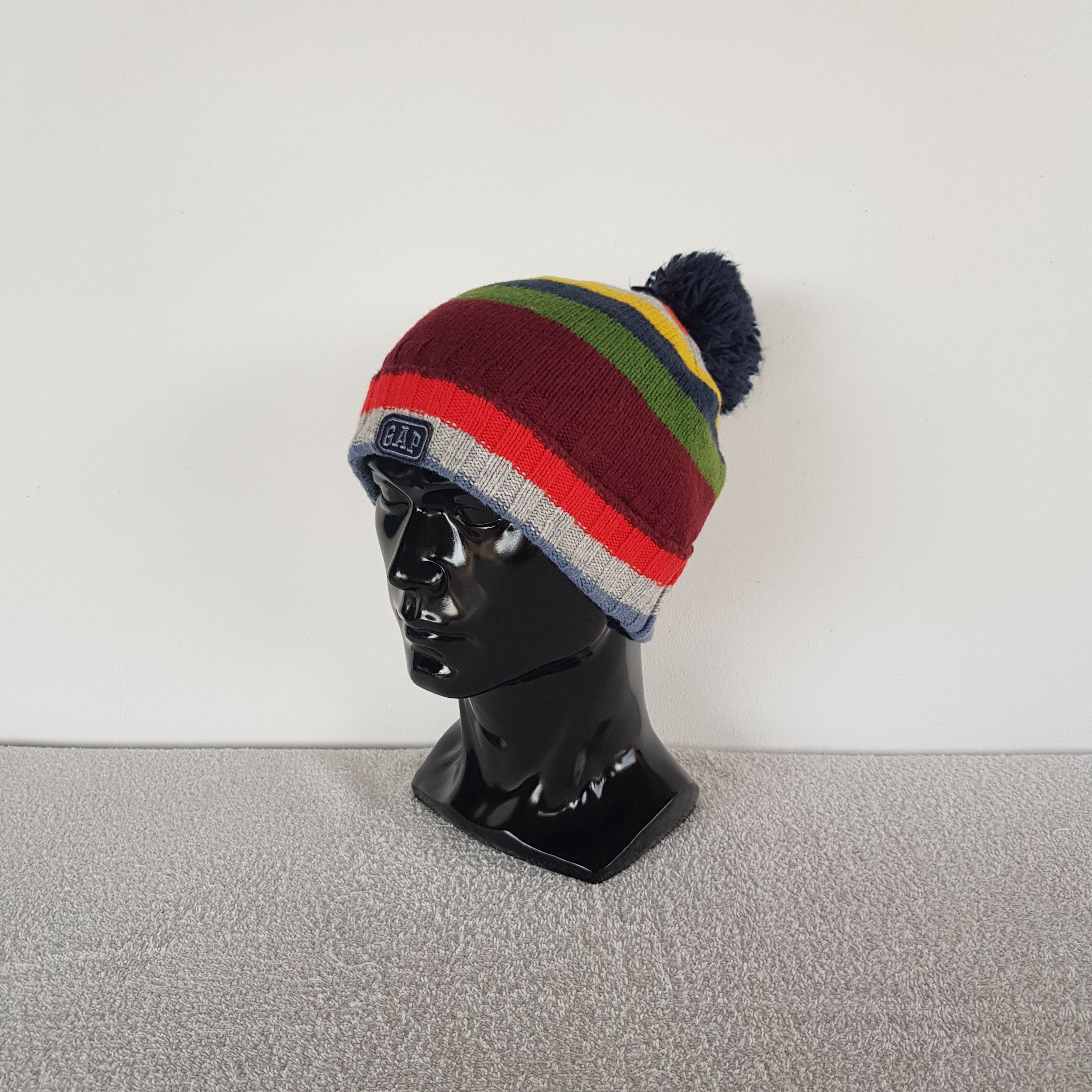 Gap Vintage GAP Beanie Pom Pom Snow Caps Hats. Size ONE SIZE - 2 Thumbnail