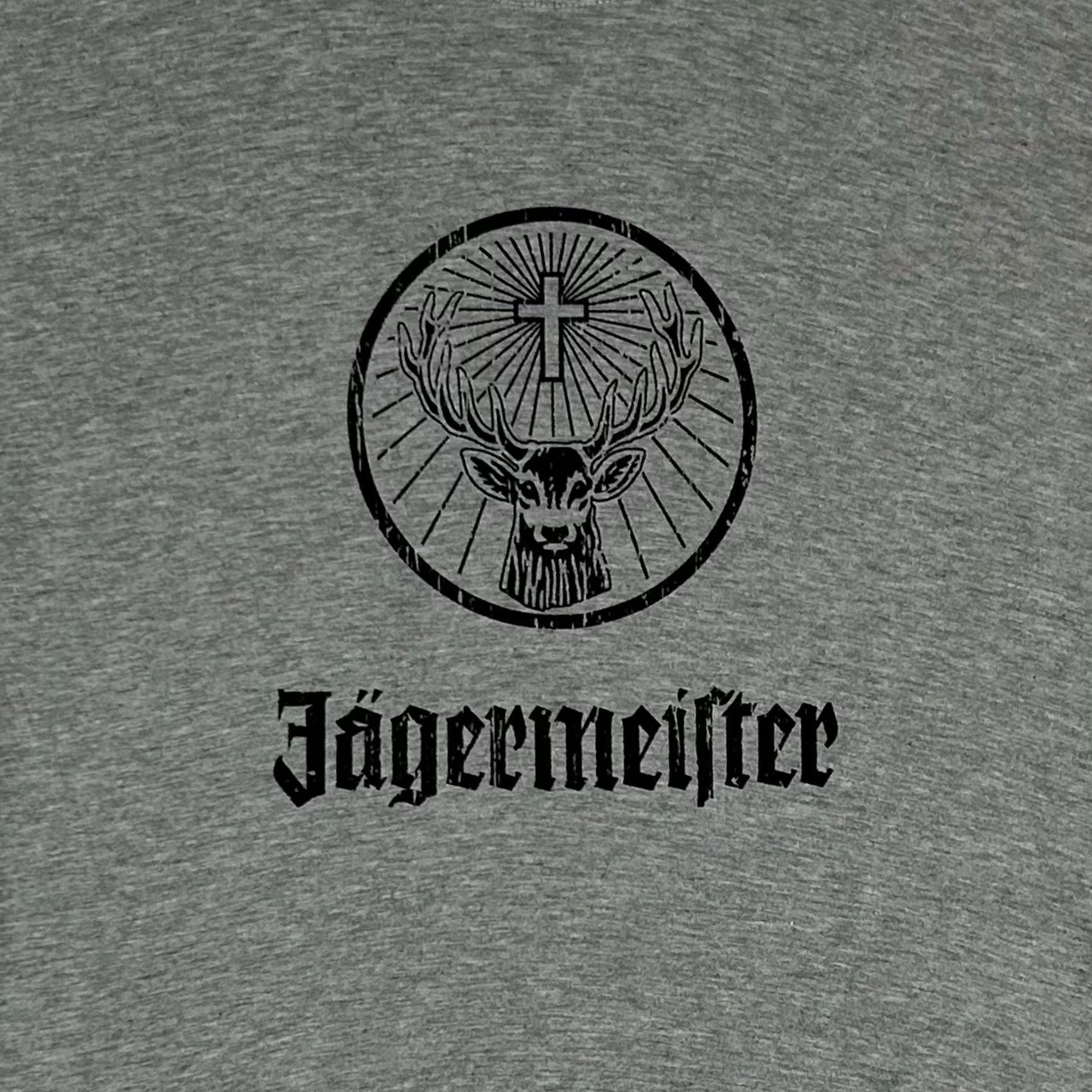 ESPIRIT Jägermeister Spirit Short Sleeve T-shirt Mens Large Gray Crewneck Casual Size US L / EU 52-54 / 3 - 3 Thumbnail