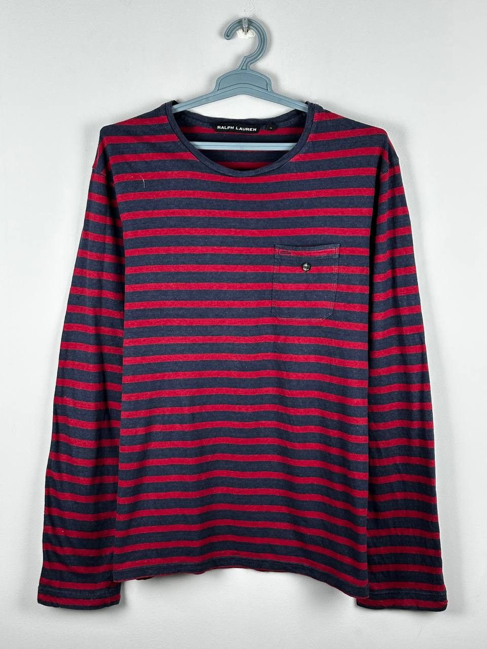 Ralph Lauren Black Label Ralph Lauren Black Label Light Hemp Striped T Shirt Size US XXL / EU 58 / 5 - 1 Thumbnail