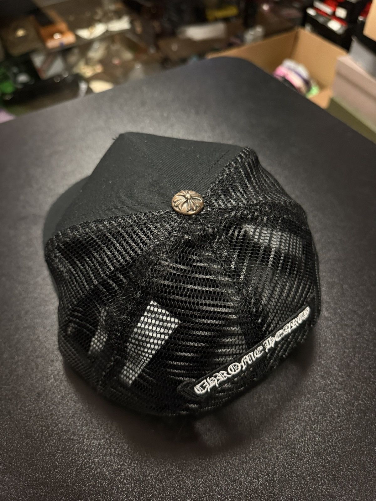 Chrome Hearts Chrome Hearts Script Hat SnapBack Black Size ONE SIZE - 8 Thumbnail