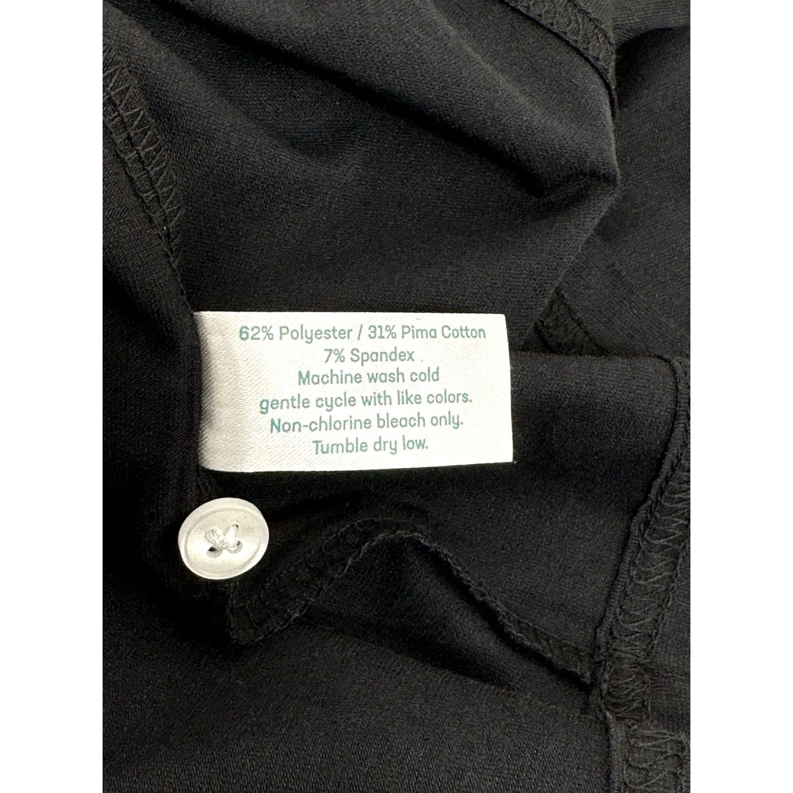 Vintage Criquet Austin - Golf Polo Shirt - XXL Pocket - Black - 2XL - Mens - Polo Size US XXL / EU 58 / 5 - 5 Thumbnail