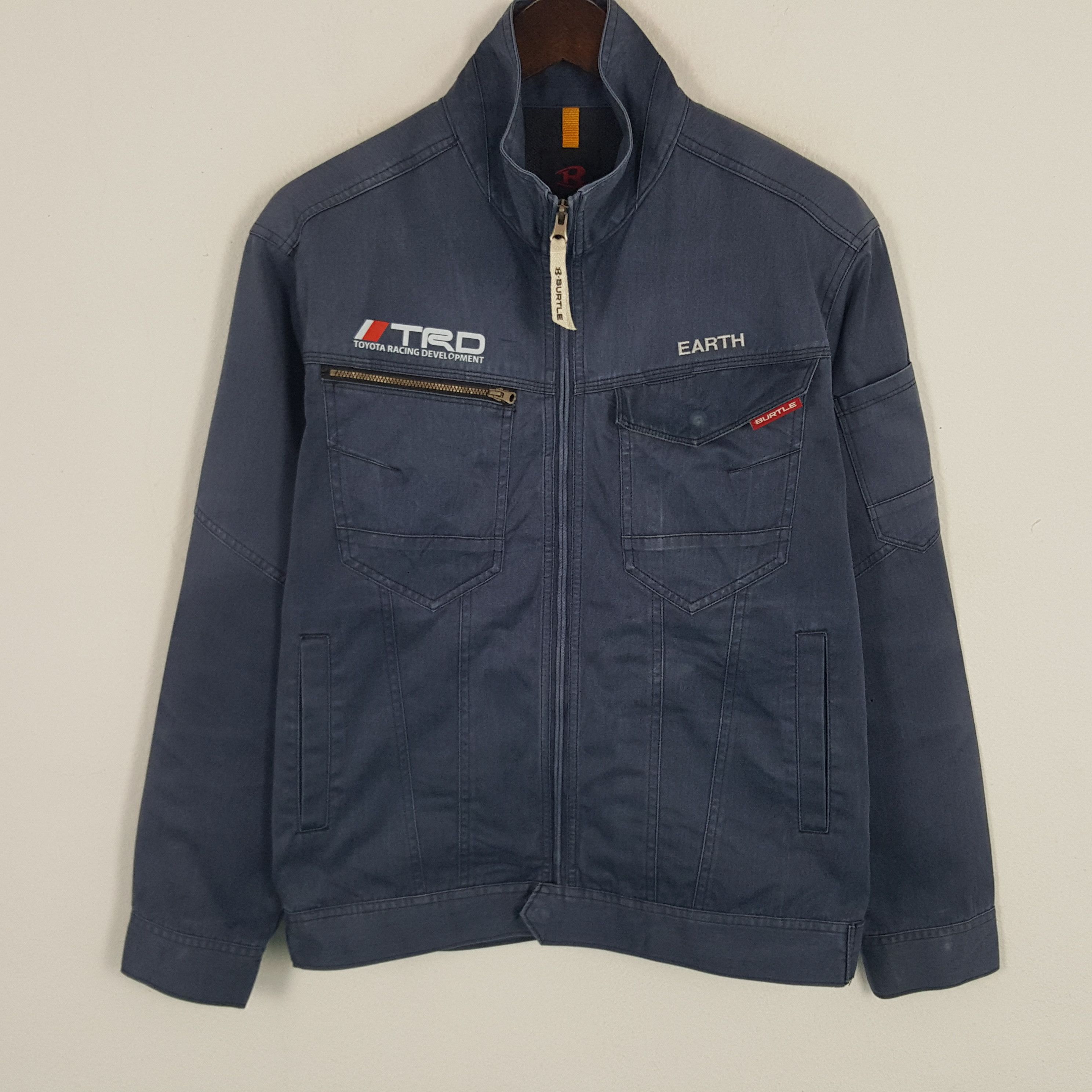 Japanese Brand × Vintage Vintage Toyota Racing Development Custom Art Sport Jacket Size US M / EU 48-50 / 2 - 3 Thumbnail