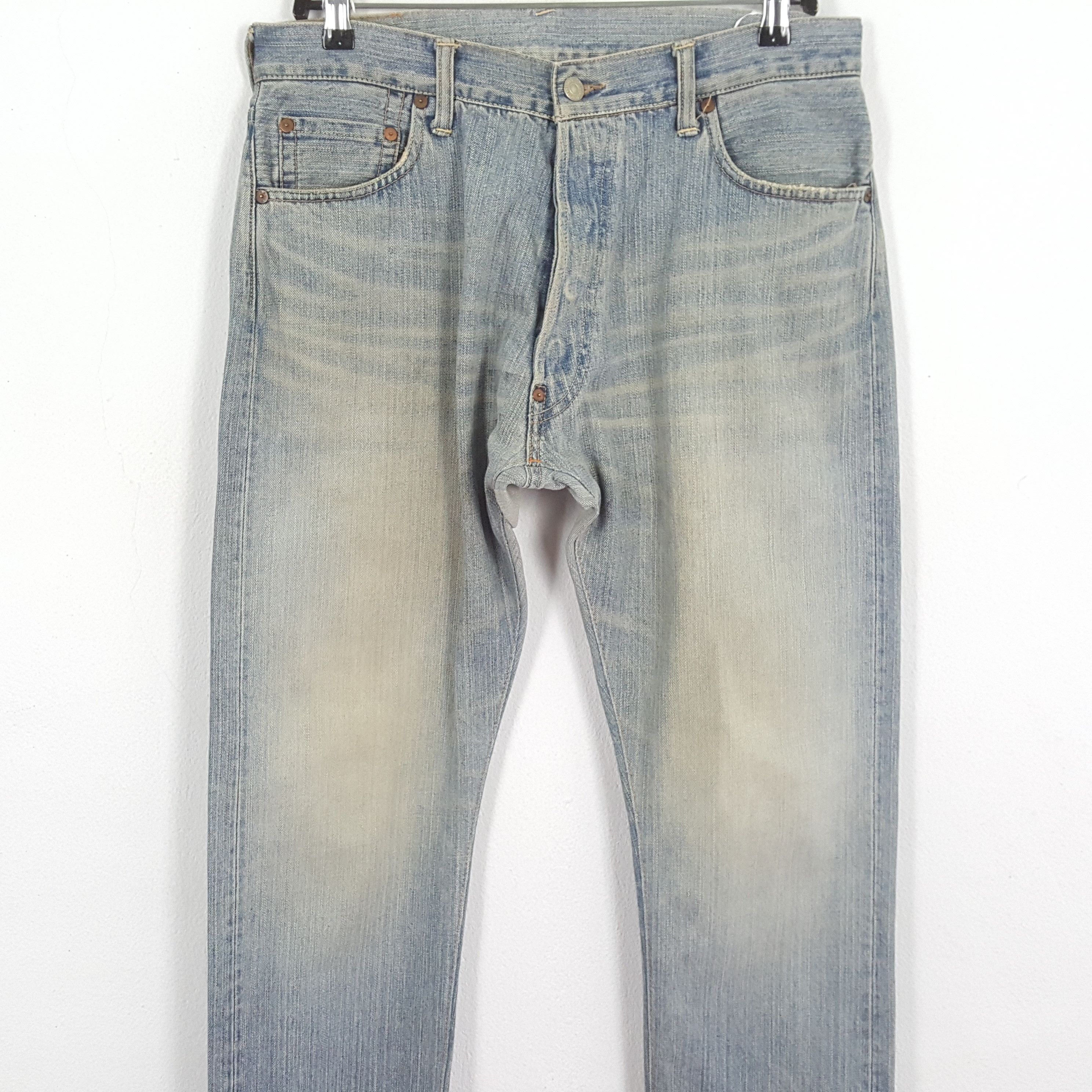 Evisu × Japanese Brand × Vintage EVISU Japanese Brand Streetwear Custom Daicock Jeans Size US 32 / EU 48 - 5 Thumbnail