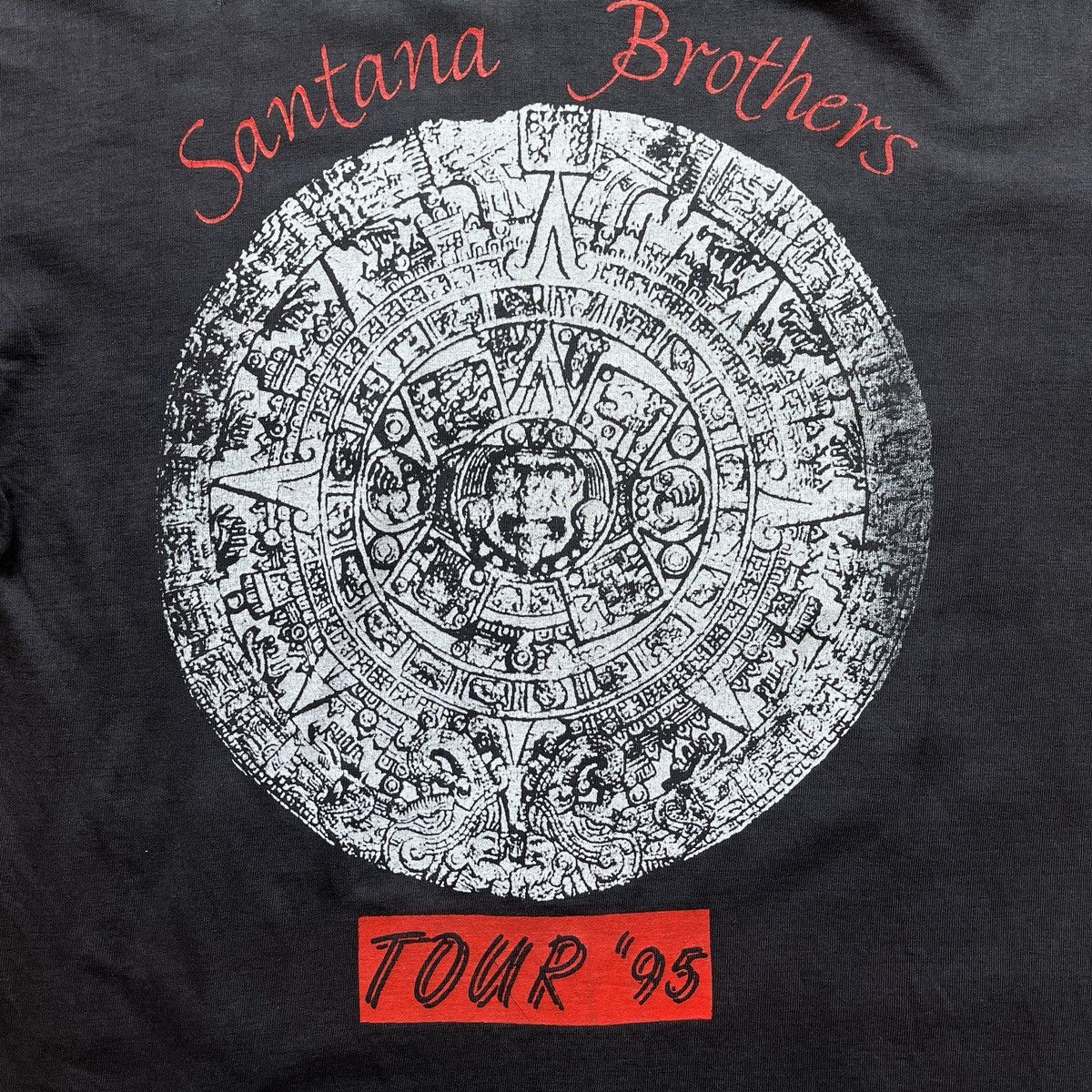 Band Tees × Vintage Rock Santana Brothers In Concert Tour 95 TShirt Size US L / EU 52-54 / 3 - 21 Thumbnail