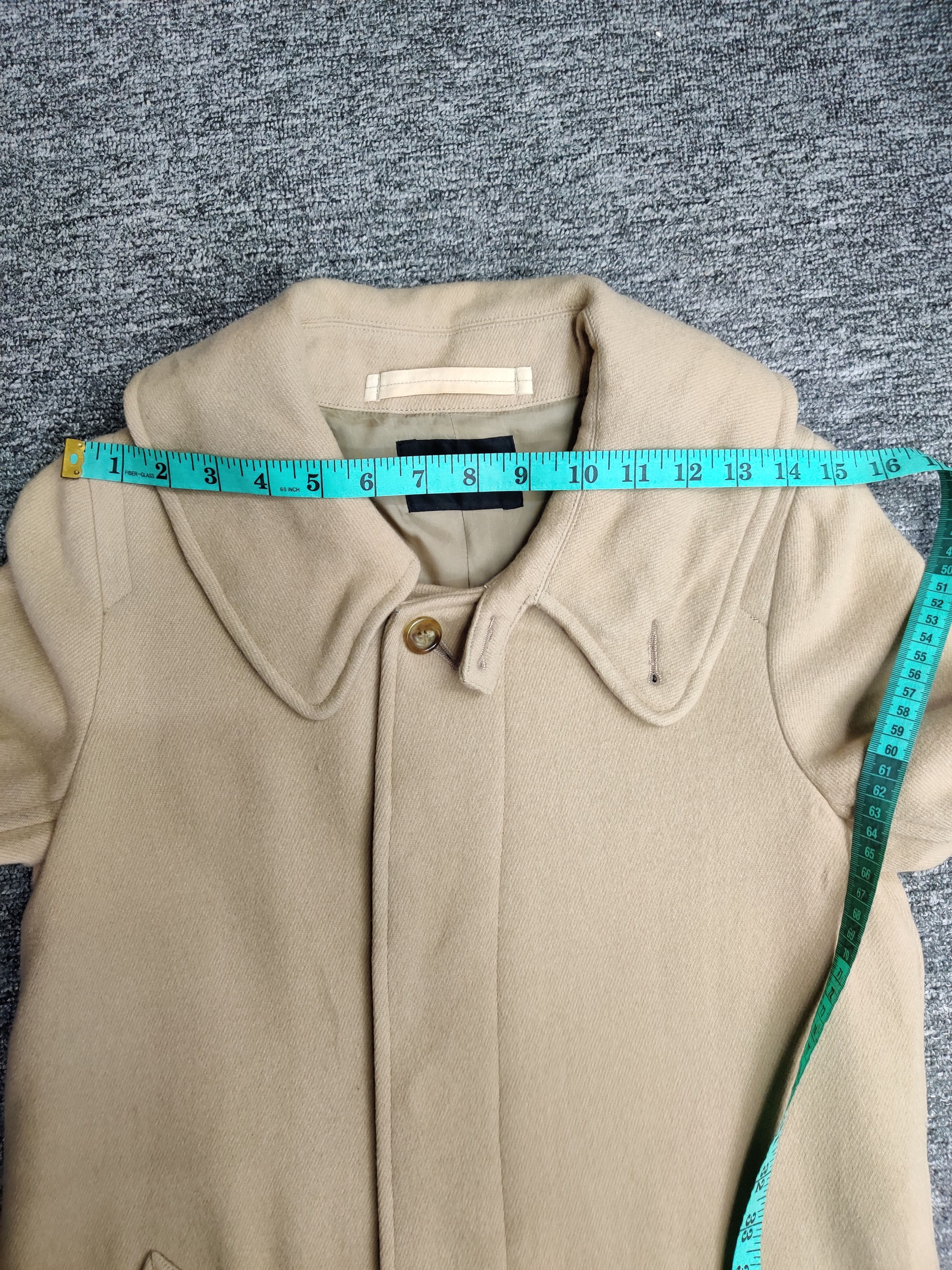 CABANE de ZUCCa Vintage Issey Miyake Zucca Wool Long Coat Size US S / EU 44-46 / 1 - 13 Thumbnail