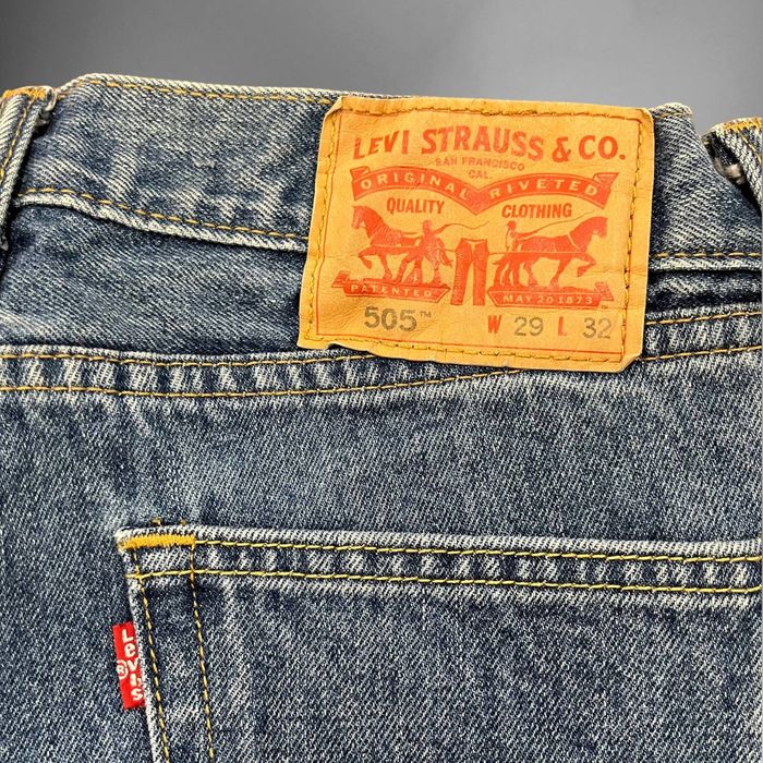 Levi's Levi Strauss & Co 505 Straight Leg Jeans | Grailed