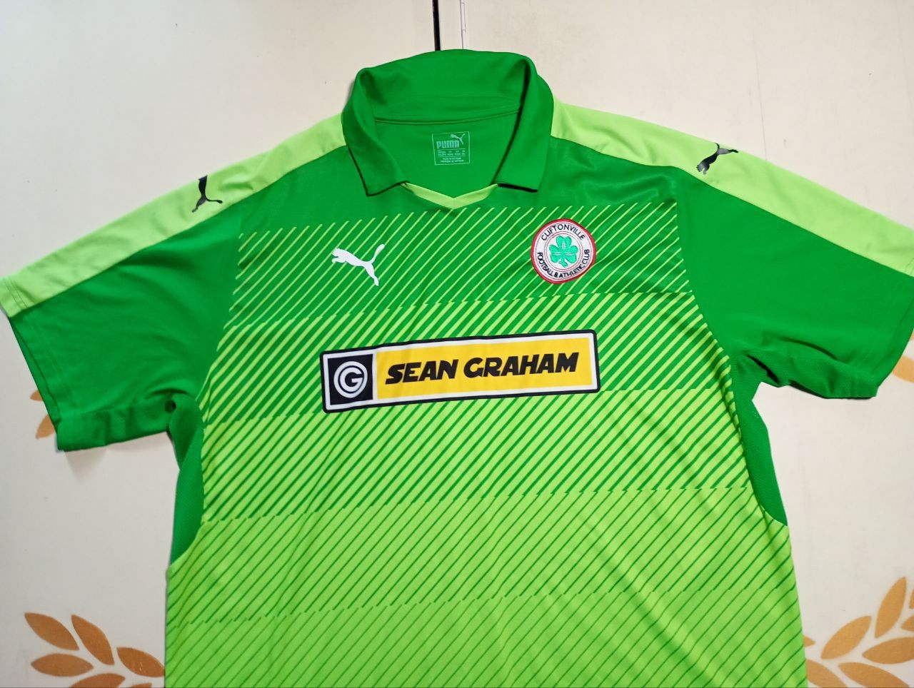 Puma Puma Cliftonville Football&Athletic Club Jersey 2016-2017 Size US XXL / EU 58 / 5 - 3 Thumbnail
