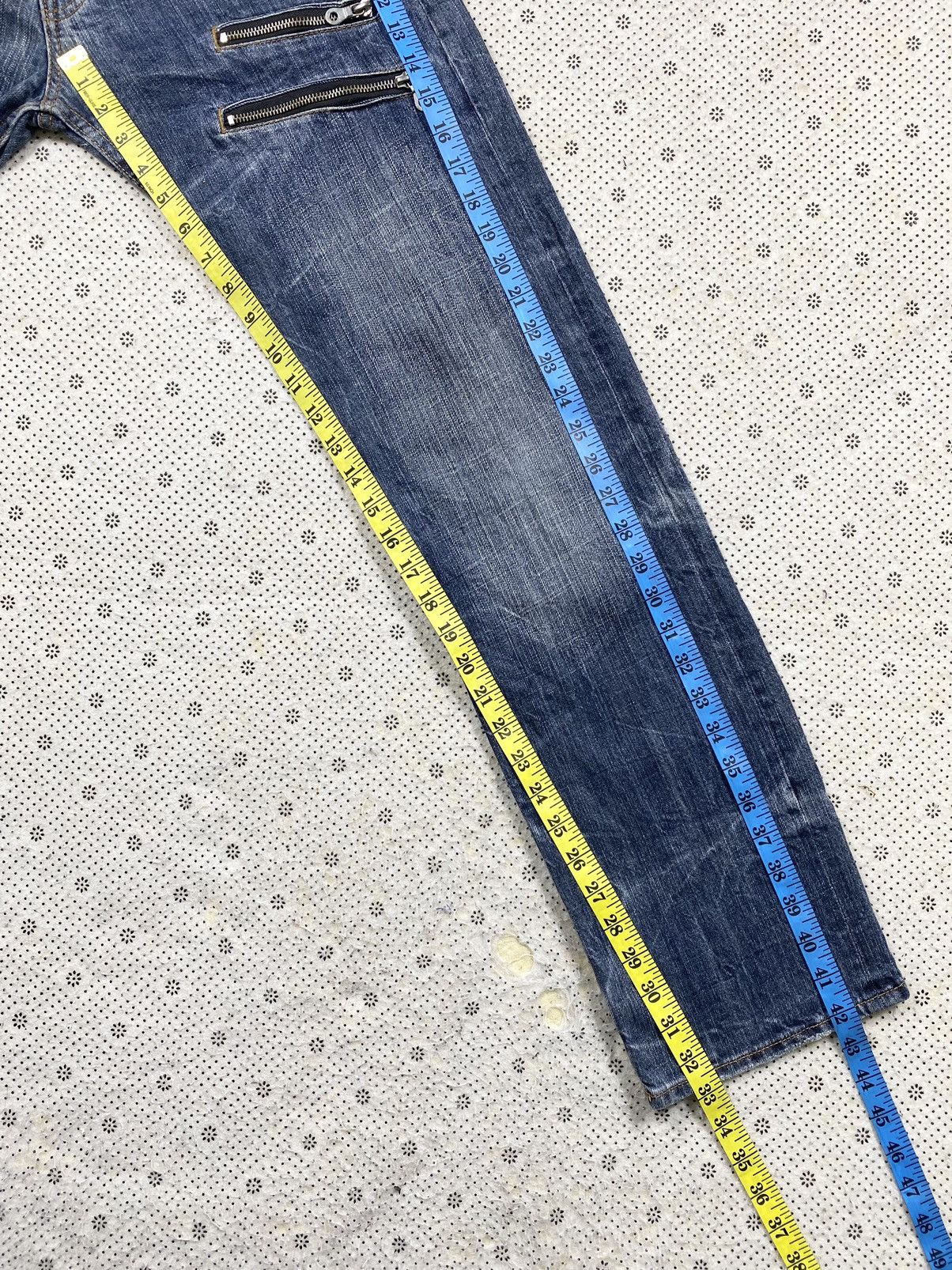 Hysteric Glamour Double Waist Light Jeans By Oririn Denim Size US 32 / EU 48 - 4 Thumbnail