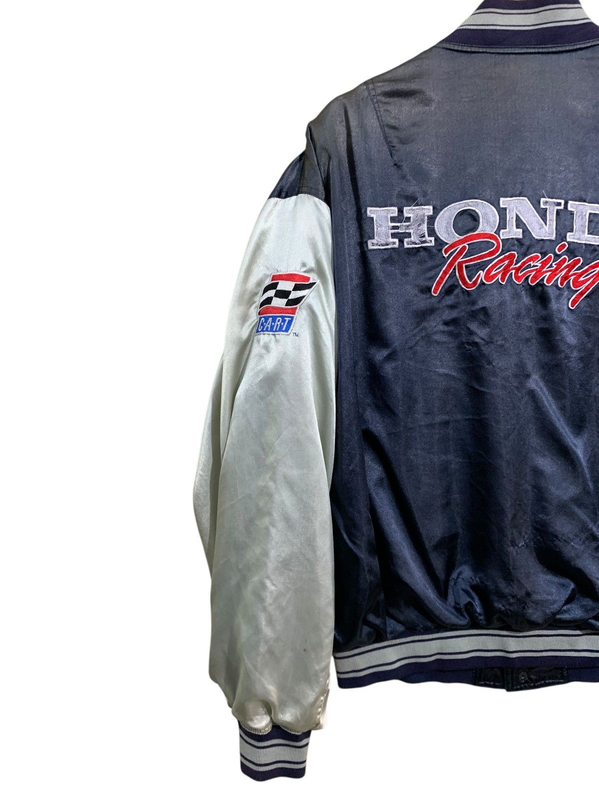Honda 🔥VTG HONDA RACING RAYON SUKAJAN JACKETS Size US L / EU 52-54 / 3 - 6 Thumbnail