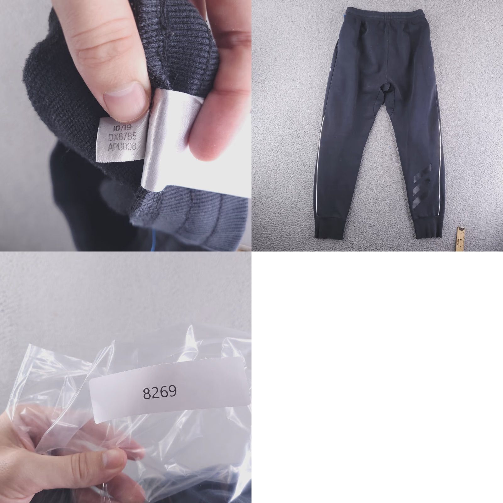 Adidas Adidas Sweatpants Mens Small Black Jogger Size US 30 / EU 46 - 8 Thumbnail