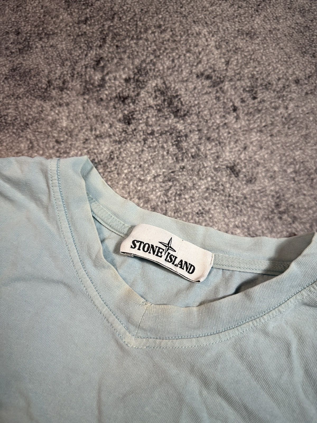 Stone Island Long Sleeve Logo Streetwear Casual Style S Rare