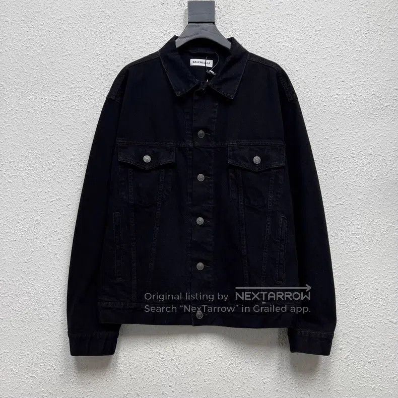 Balenciaga Balenciaga Washed denim back diamond logo jacket Size XS / US 0-2 / IT 36-38 - 2 Thumbnail