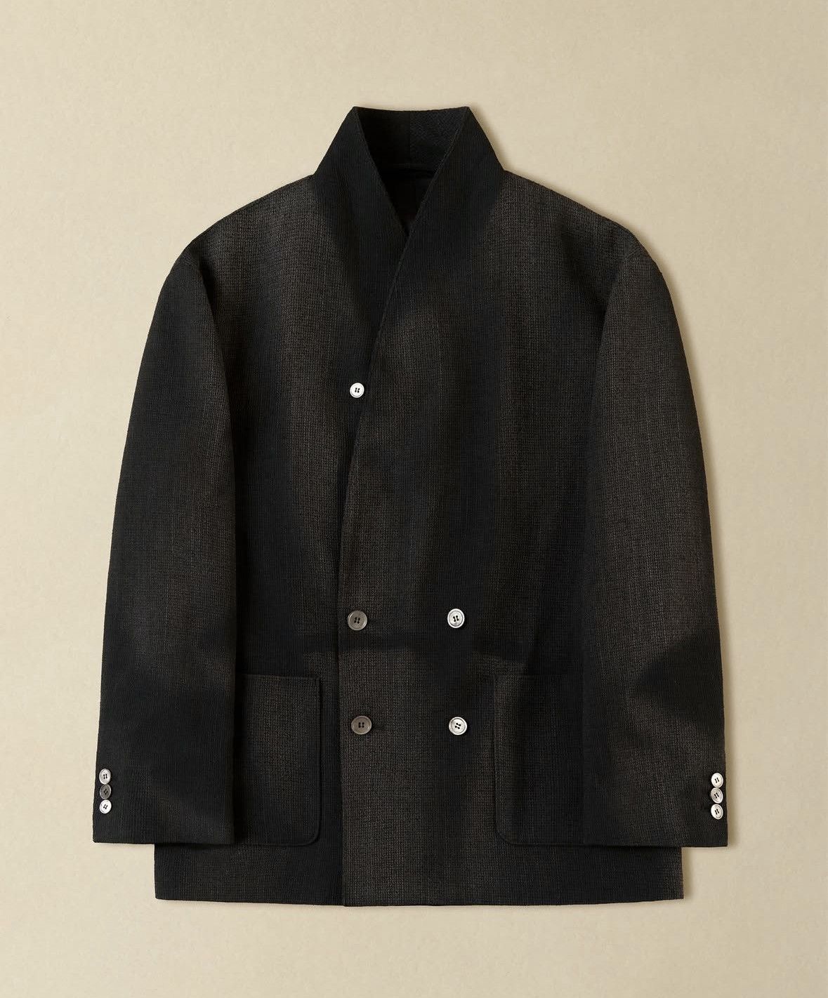JiyongKim Jiyongkim 25SS Tailored Jacket Black Size 50L - 3 Thumbnail