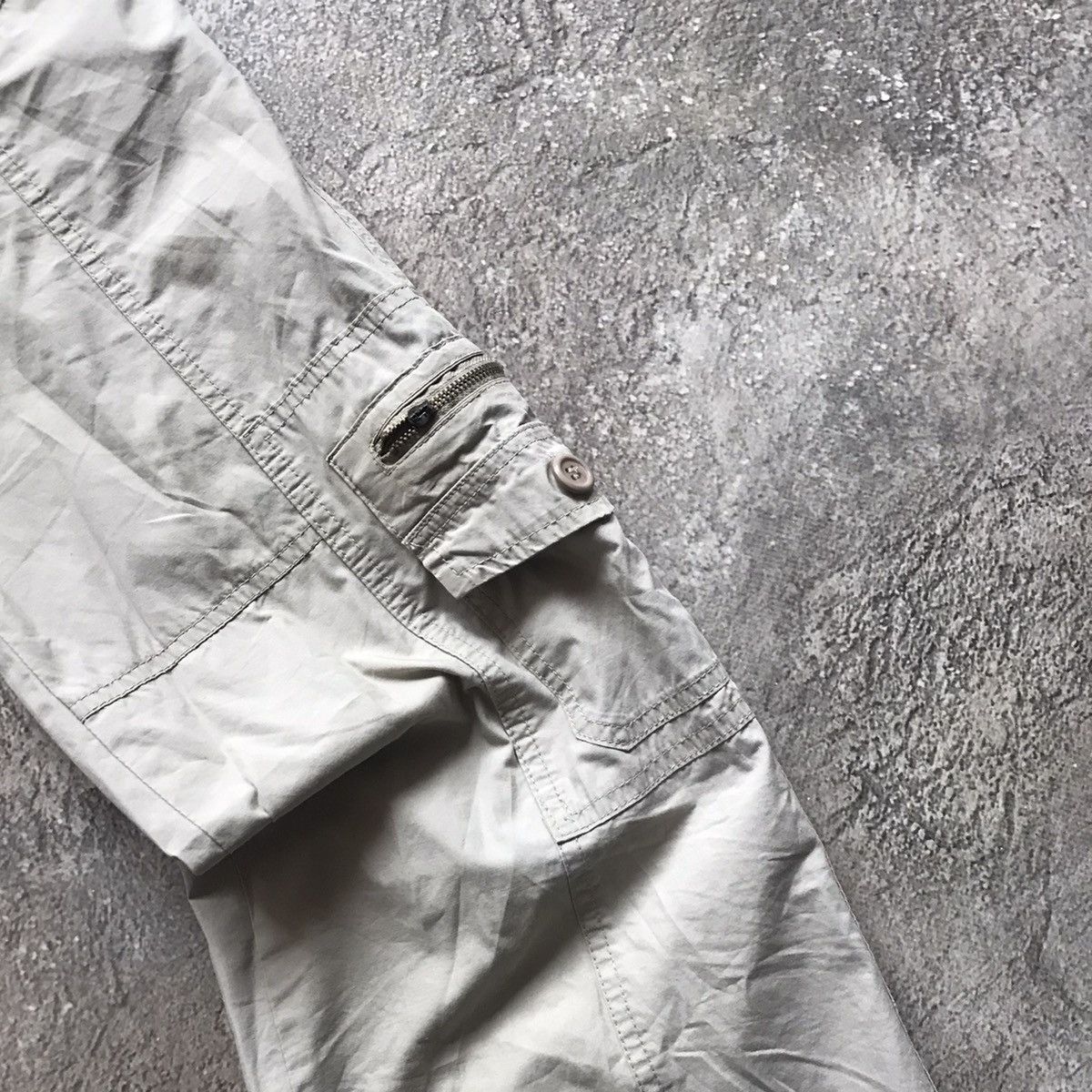 Vintage Vintage 90s Japanese Baggy Cargo Pants Parachute Skate 28 Size 28" / US 6 / IT 42 - 4 Thumbnail