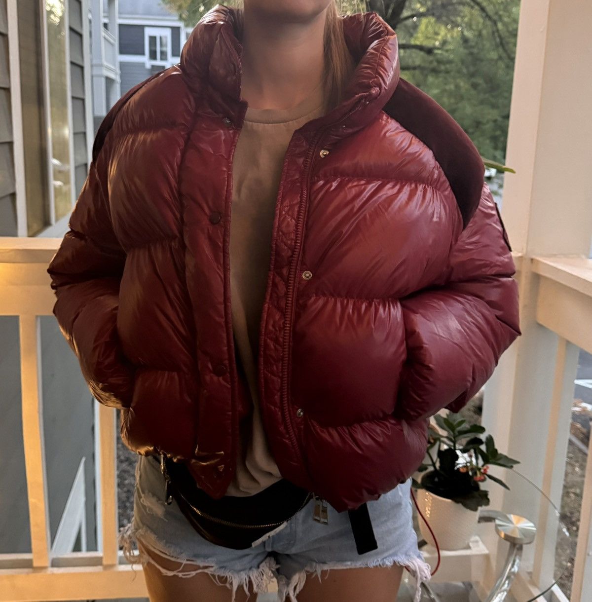 Moncler Moncler down jacket chouette puffer woman Size M / US 6-8 / IT 42-44 - 10 Thumbnail
