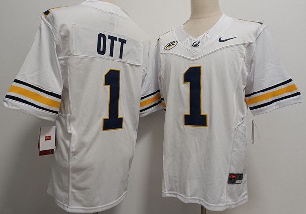 Other Men's California Golden Bears #1 Jaydn Ott White Size US M / EU 48-50 / 2 - 3 Thumbnail