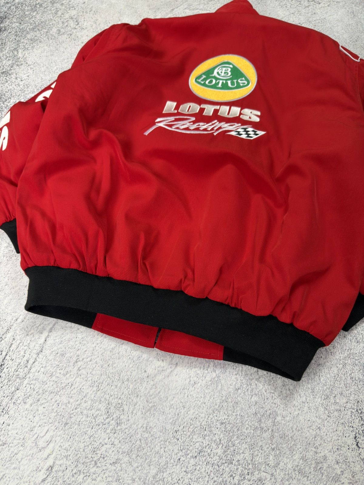 Formula 1 VTG Renault Lotus F1 Racing Team Bomber Jacket Motorsport Size US XL / EU 56 / 4 - 13 Thumbnail