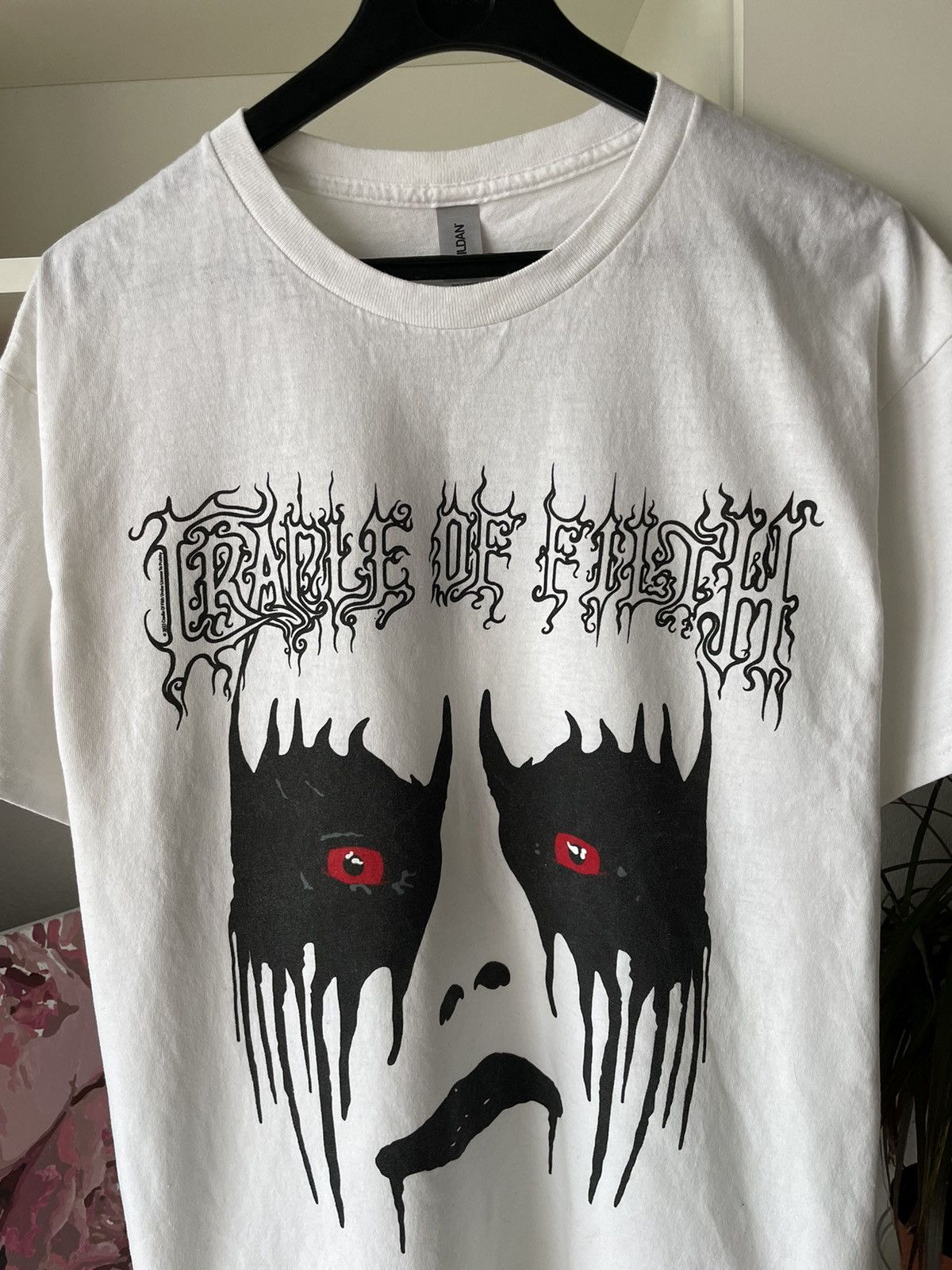 Band Tees Cradle Of Filth Dani Make Up T-Shirt Black Metal Size US L / EU 52-54 / 3 - 3 Thumbnail
