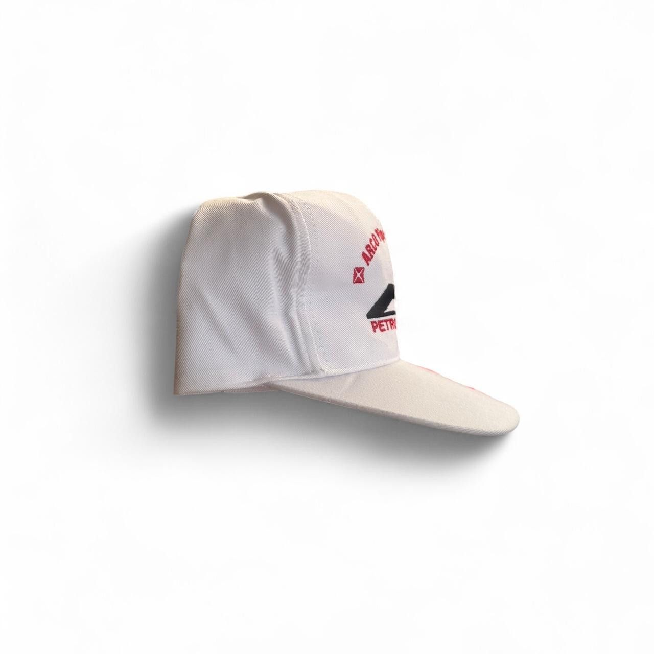 Vintage Vintage 80s Arco SHARKTOOTH hat white and red RARE VTG SHARK Size ONE SIZE - 2 Thumbnail