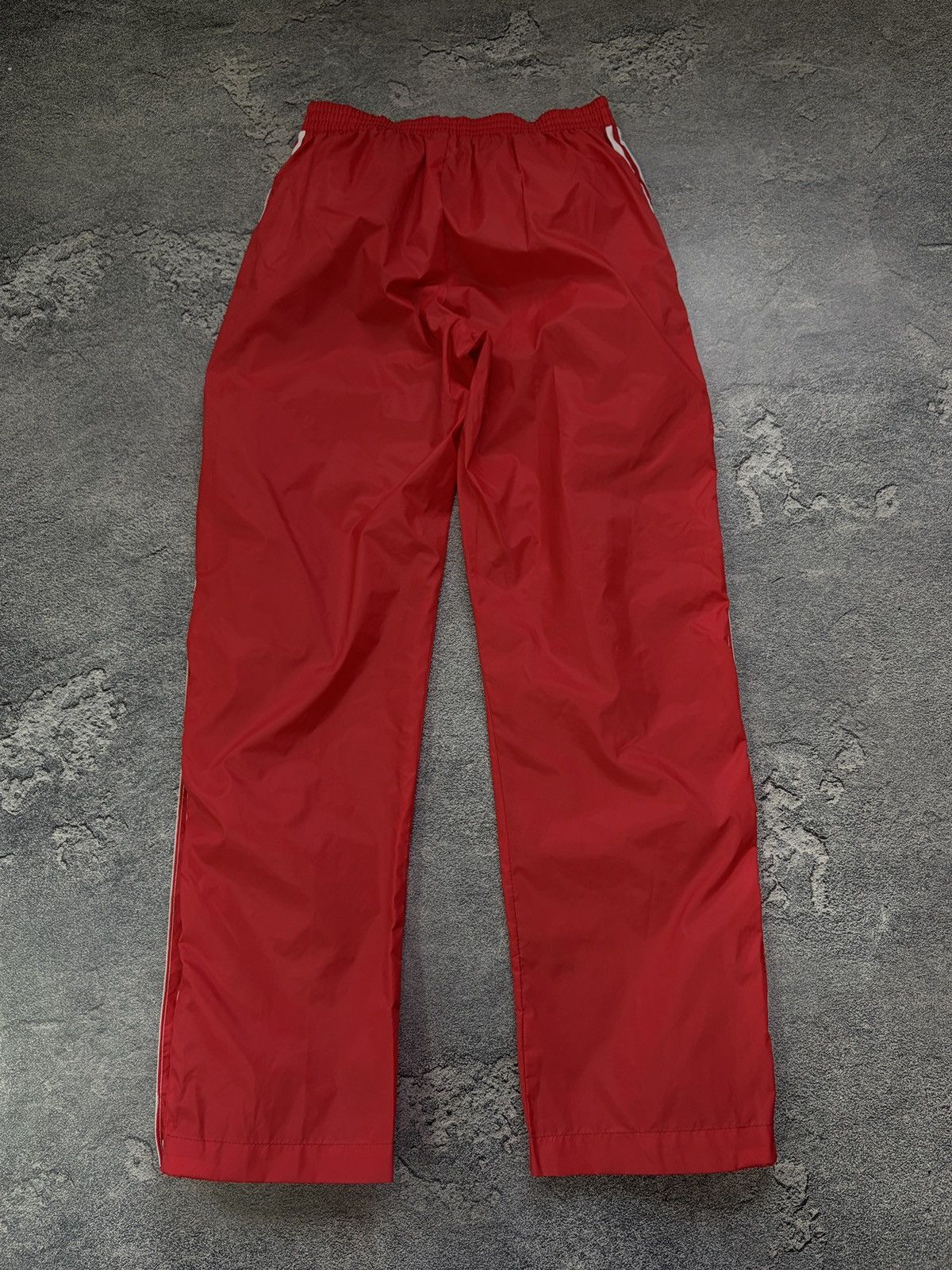 Adidas Vintage Adidas Ventex Red Full Side Zip Breakaway Pants Size US 34 / EU 50 - 2 Thumbnail