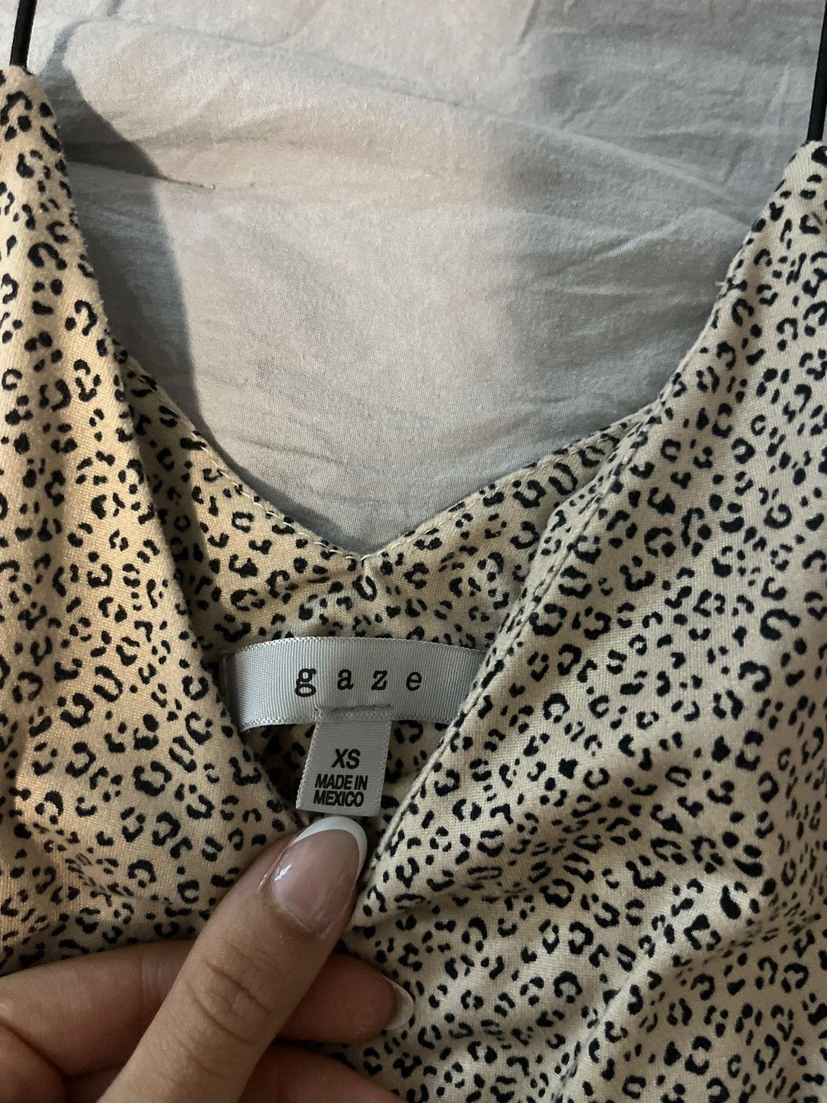 Vintage leopard print cami Size XS / US 0-2 / IT 36-38 - 3 Thumbnail