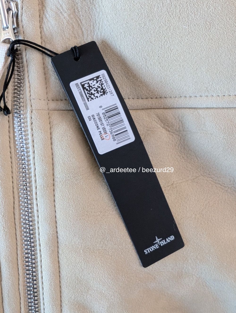 Stone Island $6K FULL SHEARLING SUEDE SHEEPSKIN LEATHER HOODED JACKET Size US L / EU 52-54 / 3 - 19 Thumbnail