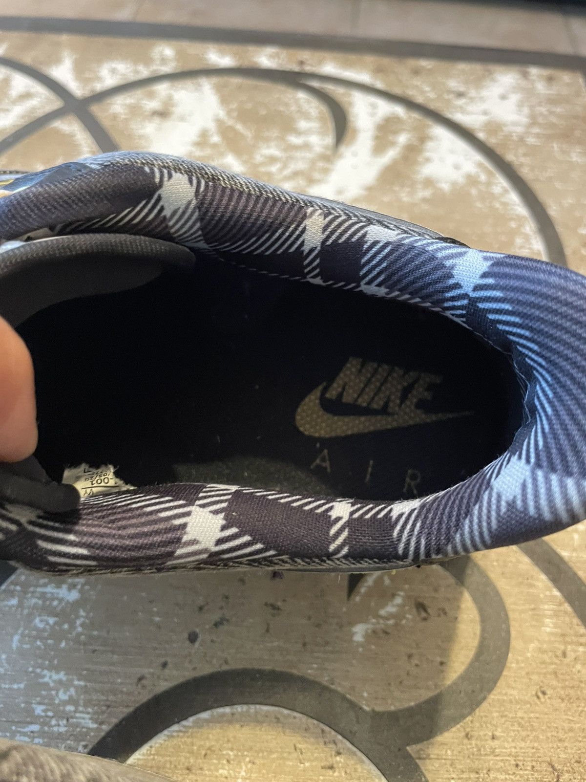 Nike AF-1 Low Remix Black Size US 10 / EU 43 - 8 Thumbnail