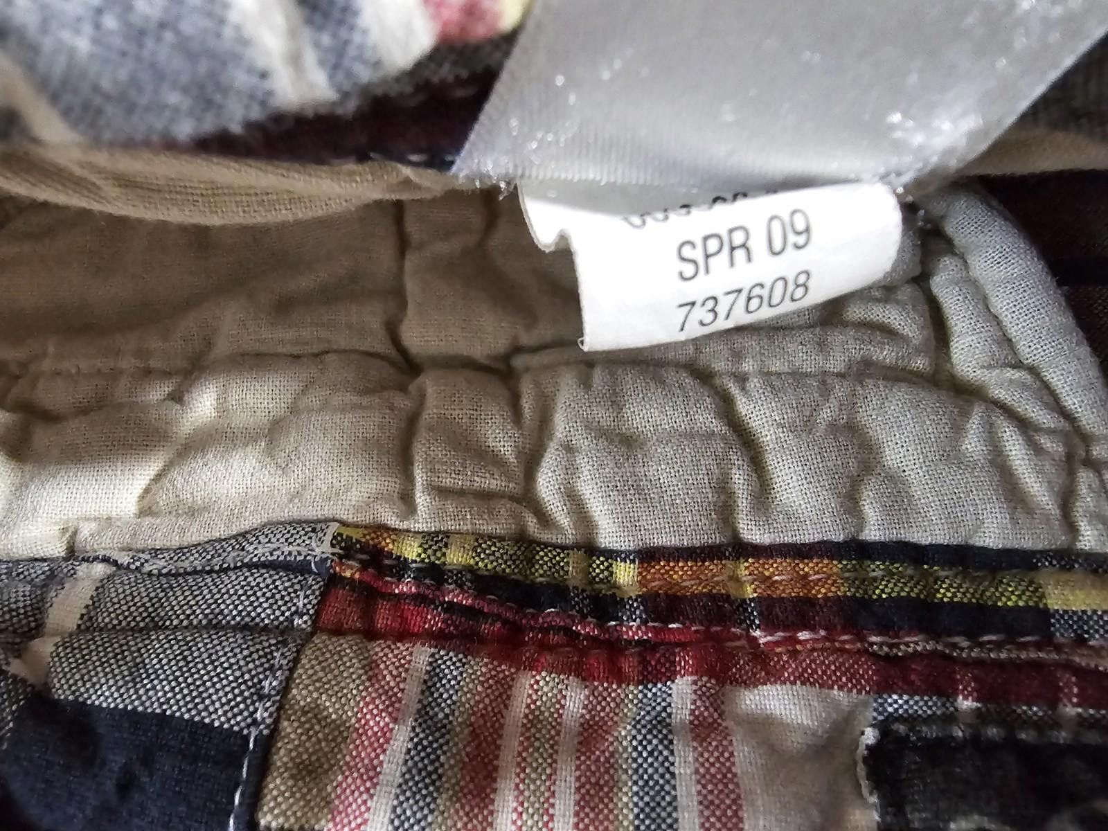 Old Navy OldNavy Cargo Shorts 33 Madras Patchwork Prep Vacation Plaid Size US 33 - 3 Thumbnail