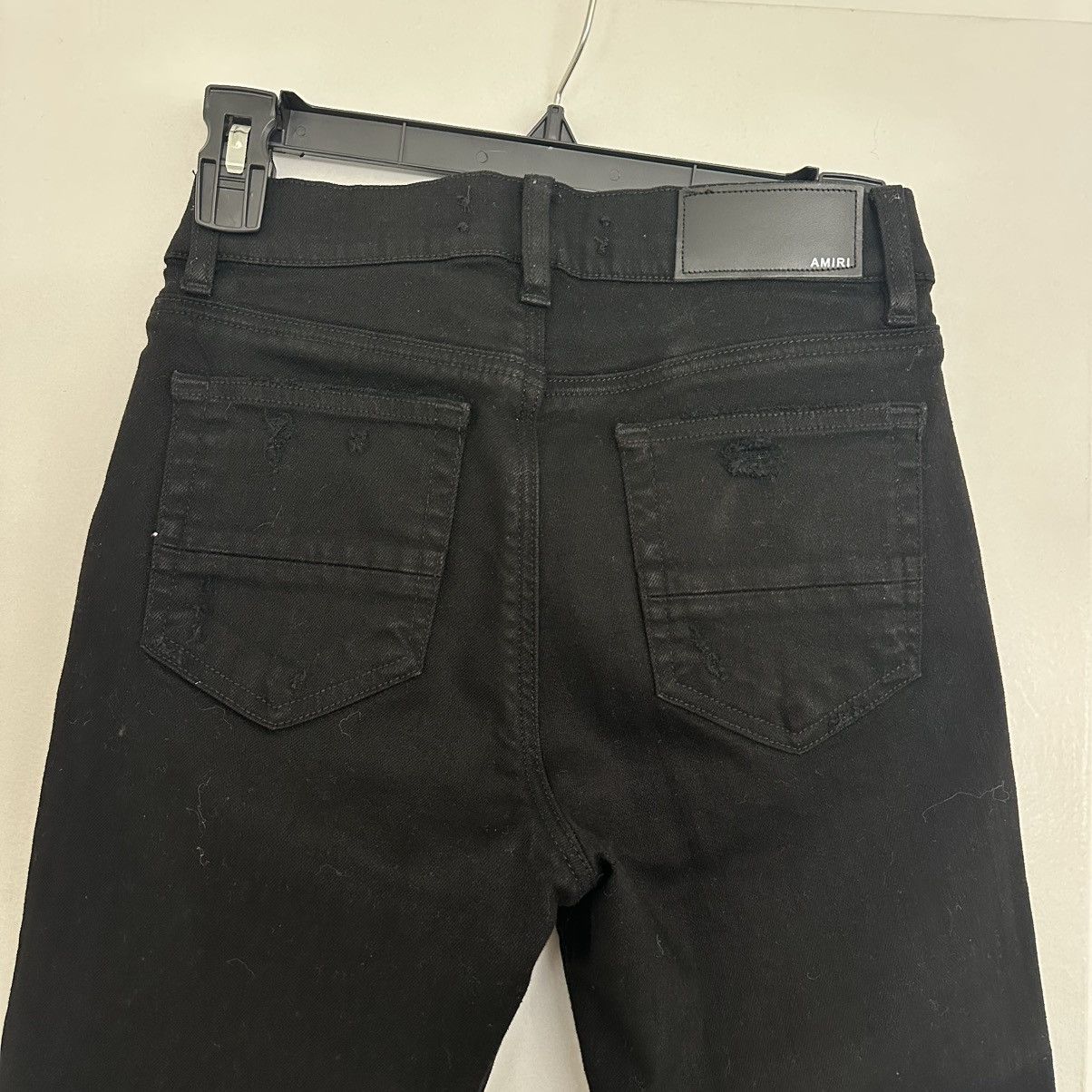 Amiri AMIRI BLACK SKINNY PANT Size 27" / US 4 / IT 40 - 5 Thumbnail