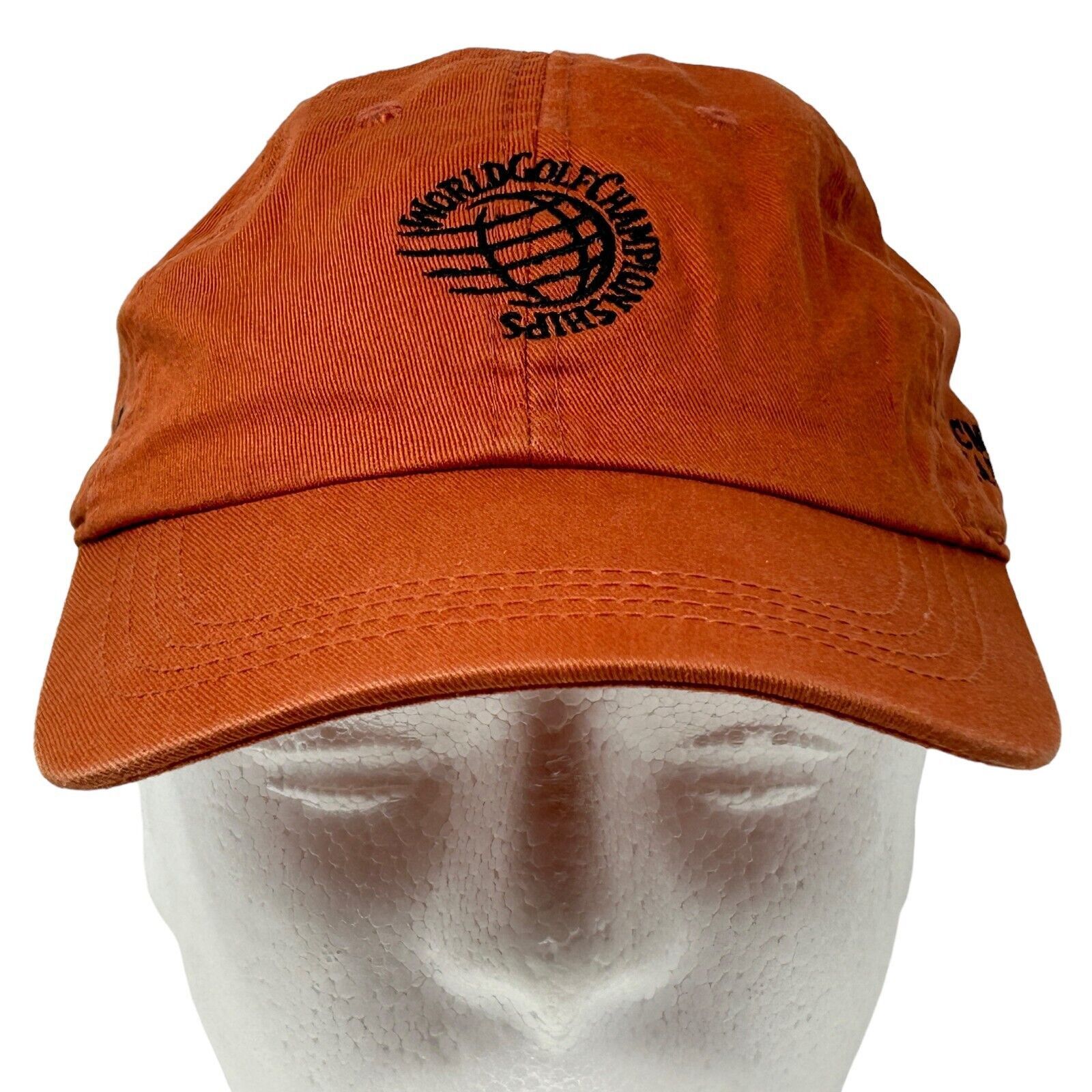 Other World Golf Championships Dad Hat Baseball Cap Orange Size ONE SIZE - 2 Thumbnail