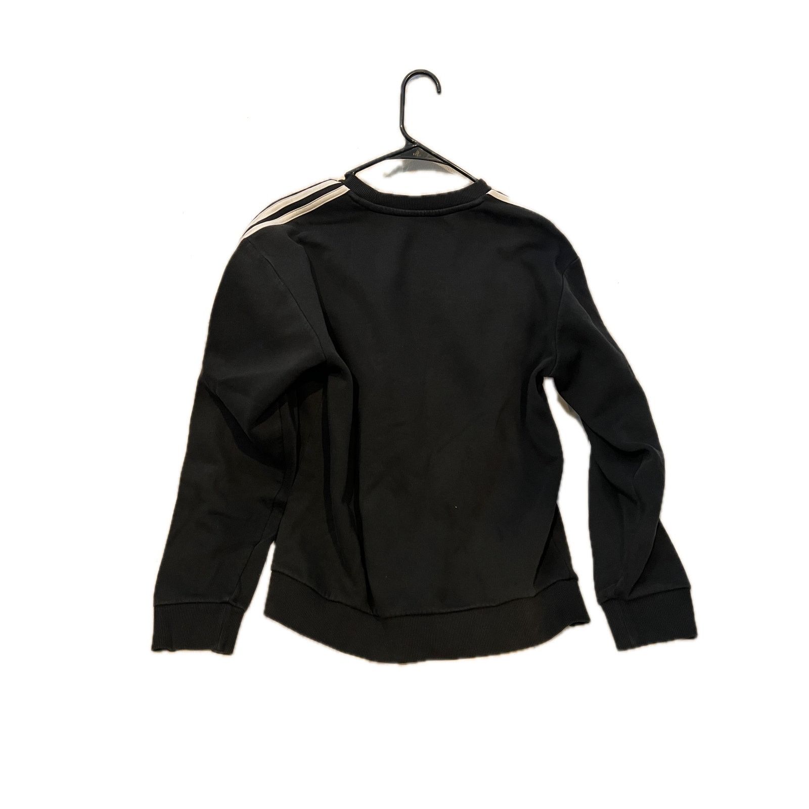 Adidas Adidas Black Crewneck Sweatshirt Mens Medium Size US M / EU 48-50 / 2 - 2 Thumbnail