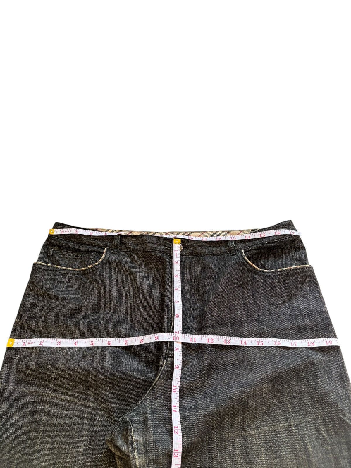 Burberry Vintage Burberry Distressed Loose Baggy Jeans Size US 34 / EU 50 - 15 Thumbnail