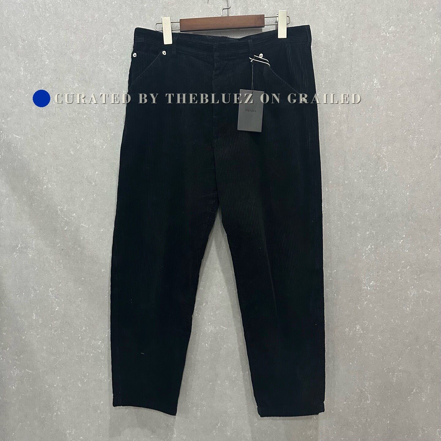 Prada Prada black archive leather pants | Grailed