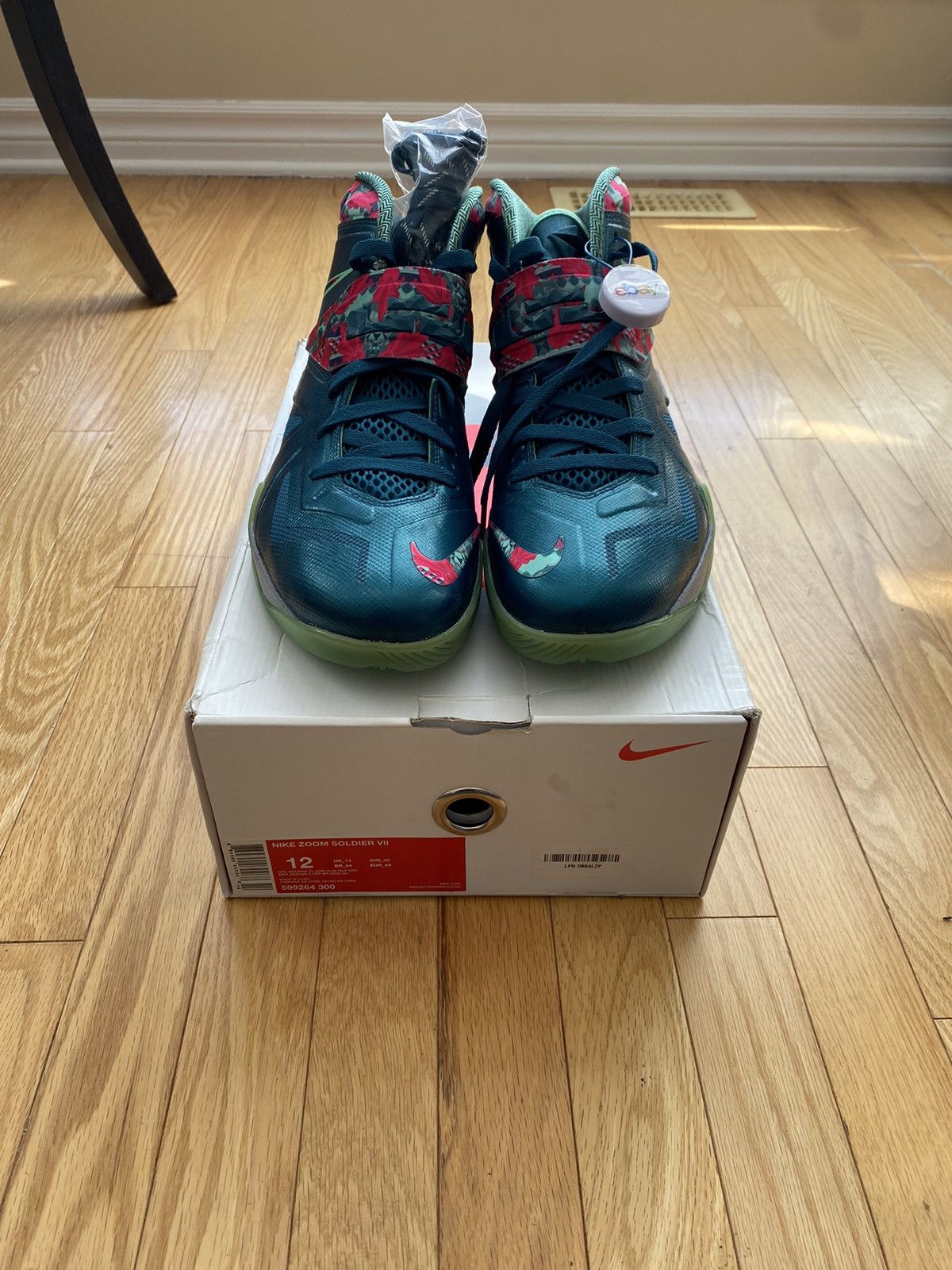 Nike × Vintage Zoom Lebron Soldier 7 “Power couple” Size US 12 / EU 45 - 1 Thumbnail