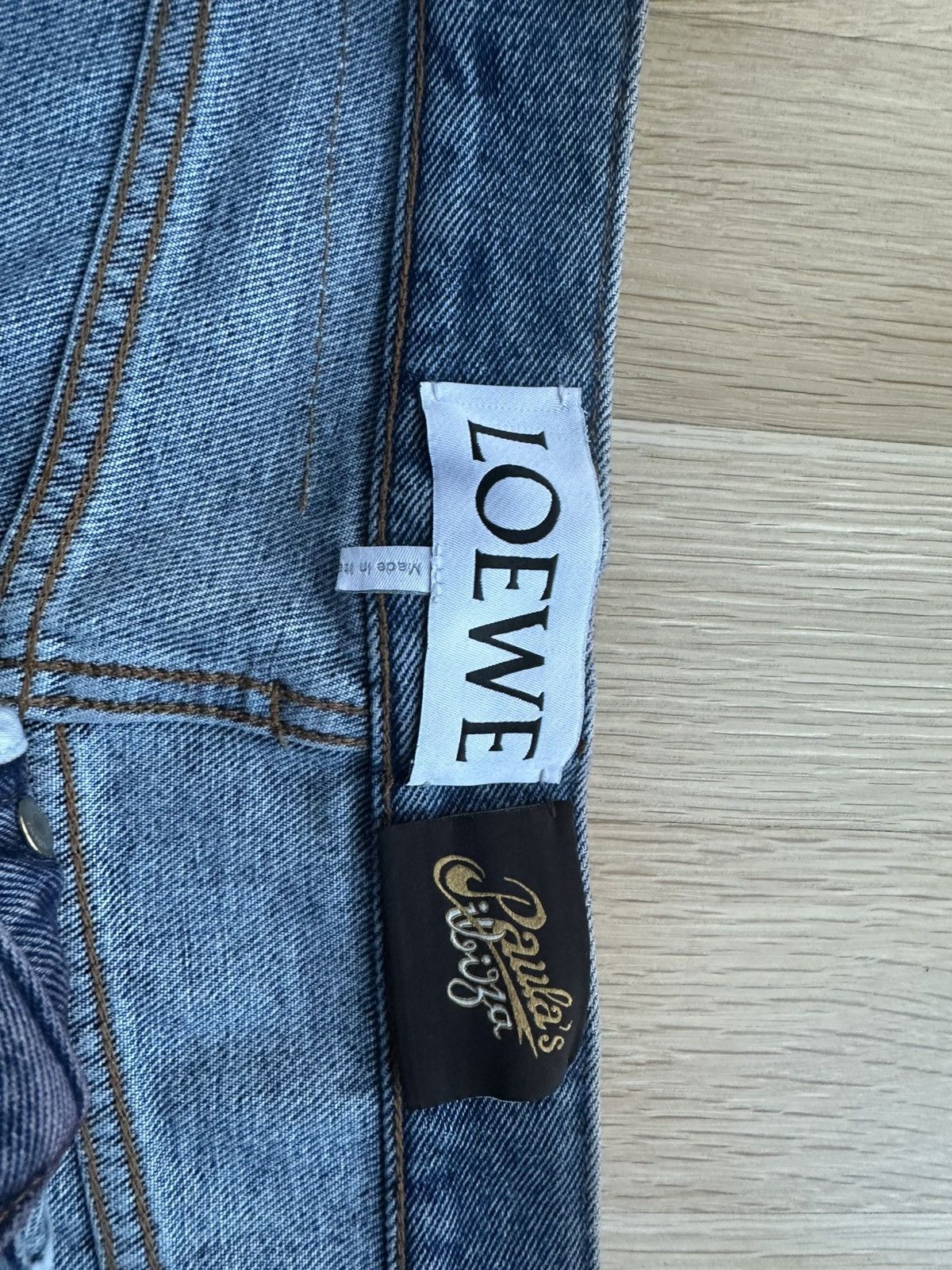 Loewe Paula Ibiza Tricolor Denim Size US 32 / EU 48 - 8 Thumbnail