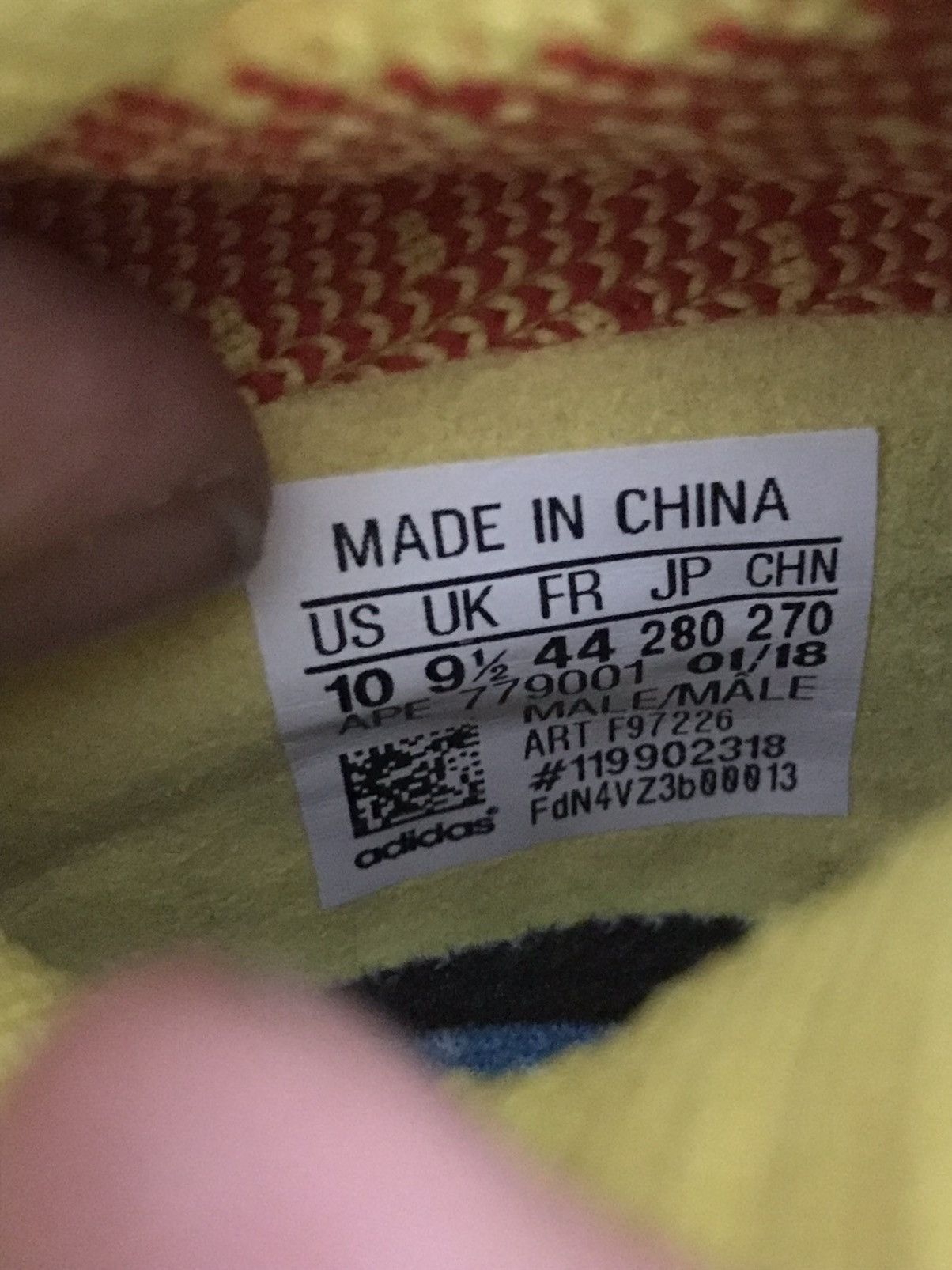 Adidas adidas Pharrell x Crazy BYW Ambition Size 10 Size US 10.5 / EU 43-44 - 6 Thumbnail
