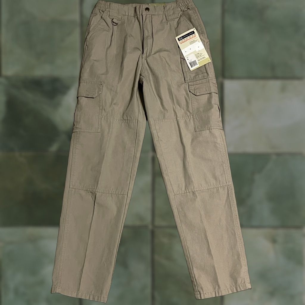 NEW 511 Tactical Women's Cargo Pants Size 6 Beige Regular Fit Zipper Closure Casual