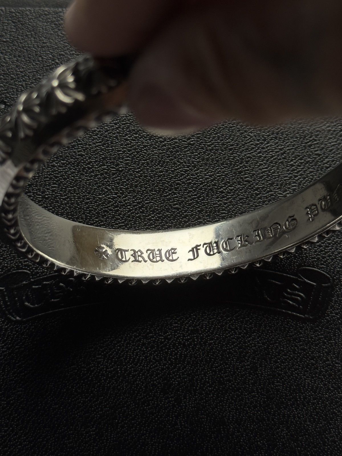 【美品】Chrome Hearts TFP バングル vectorpremium_037-902505040002