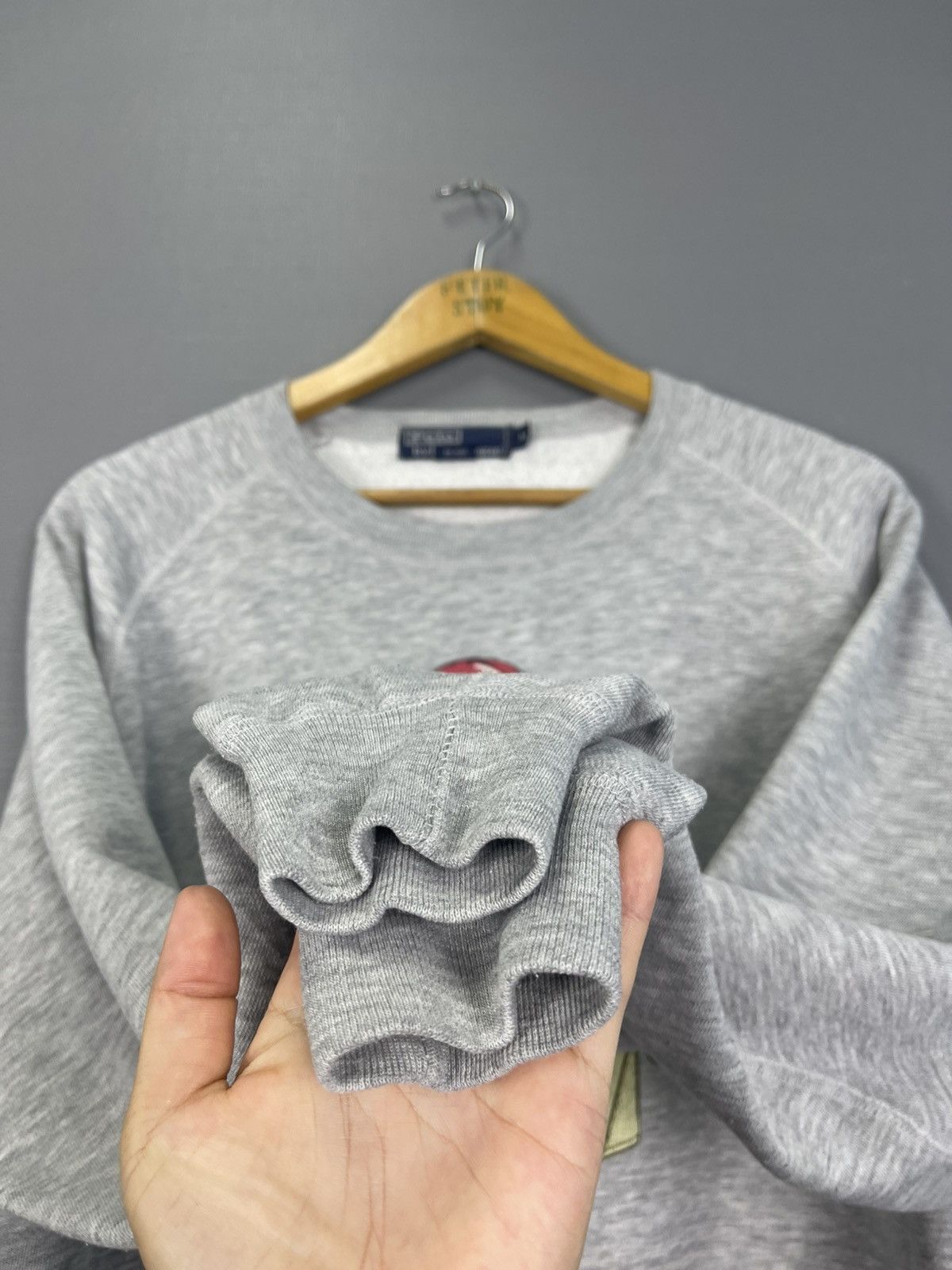 Vintage Vintage 90’s Polo By Ralph Lauren Bear Logo Sweatshirt Size US M / EU 48-50 / 2 - 7 Thumbnail