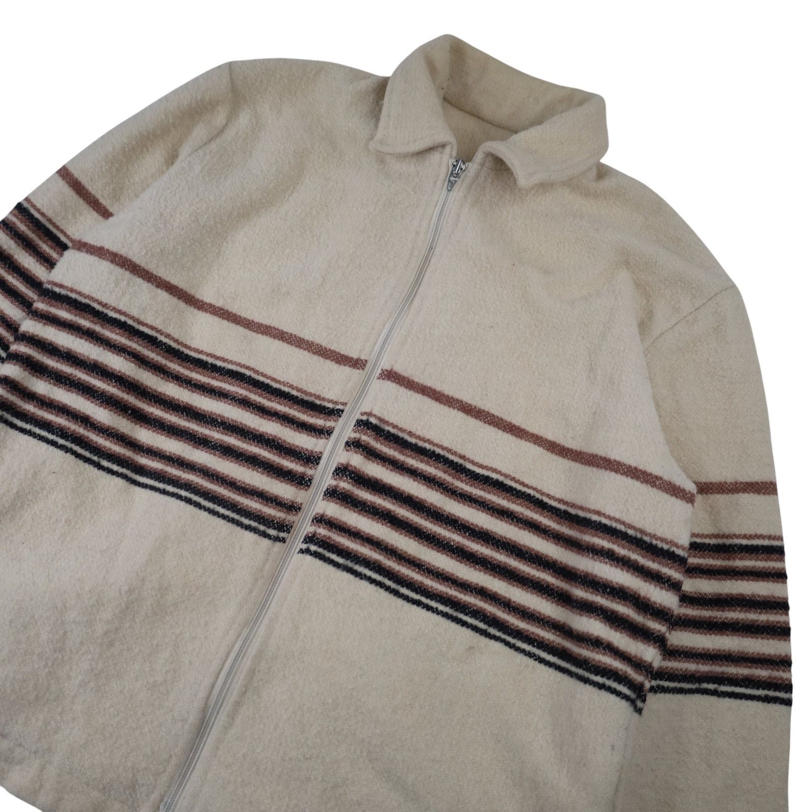 Vintage True Vintage Coming Attractions Striped Light Jacket Size US M / EU 48-50 / 2 - 2 Thumbnail